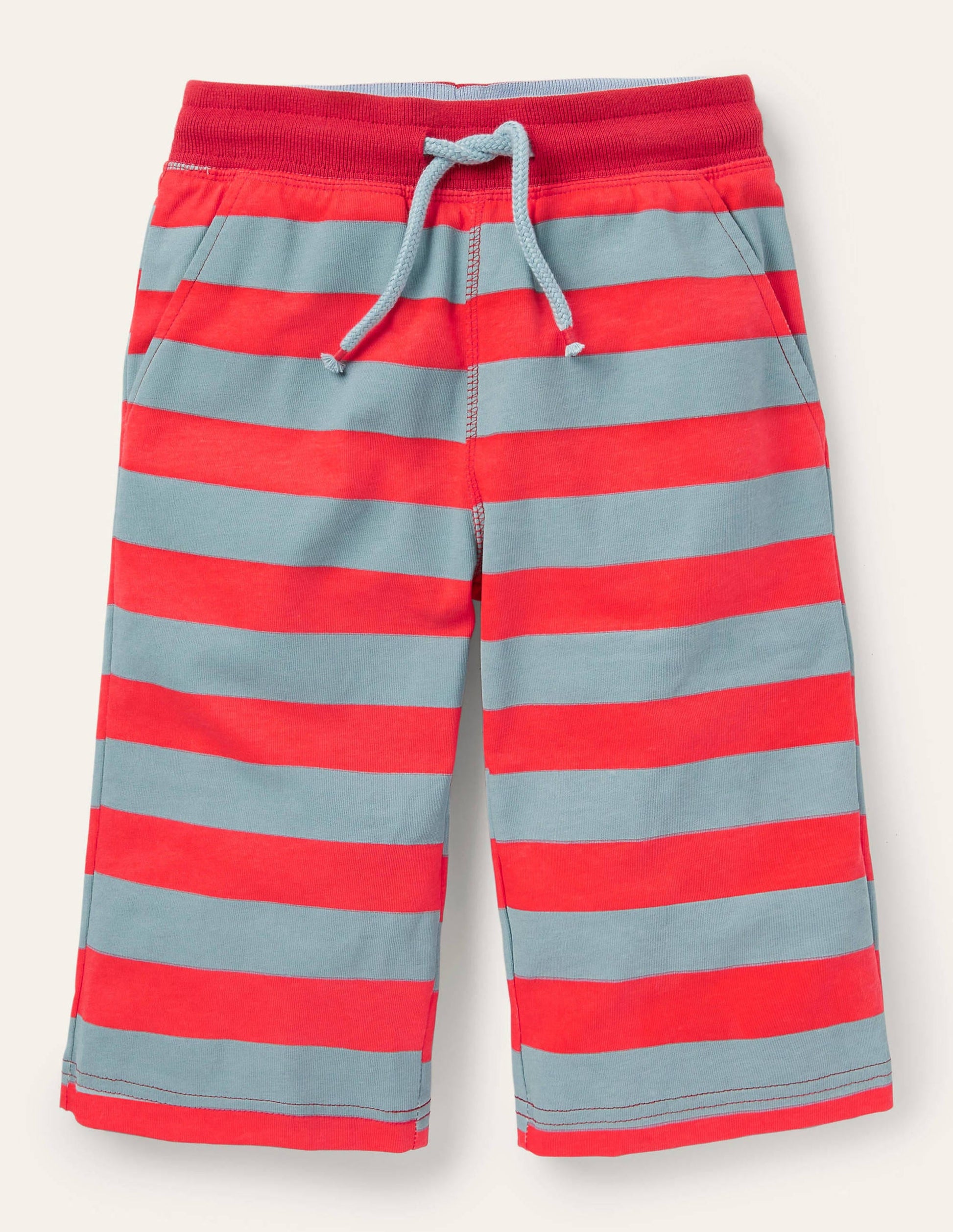 Jersey Baggies-Strawberry Tart Red/Misty Blue-1