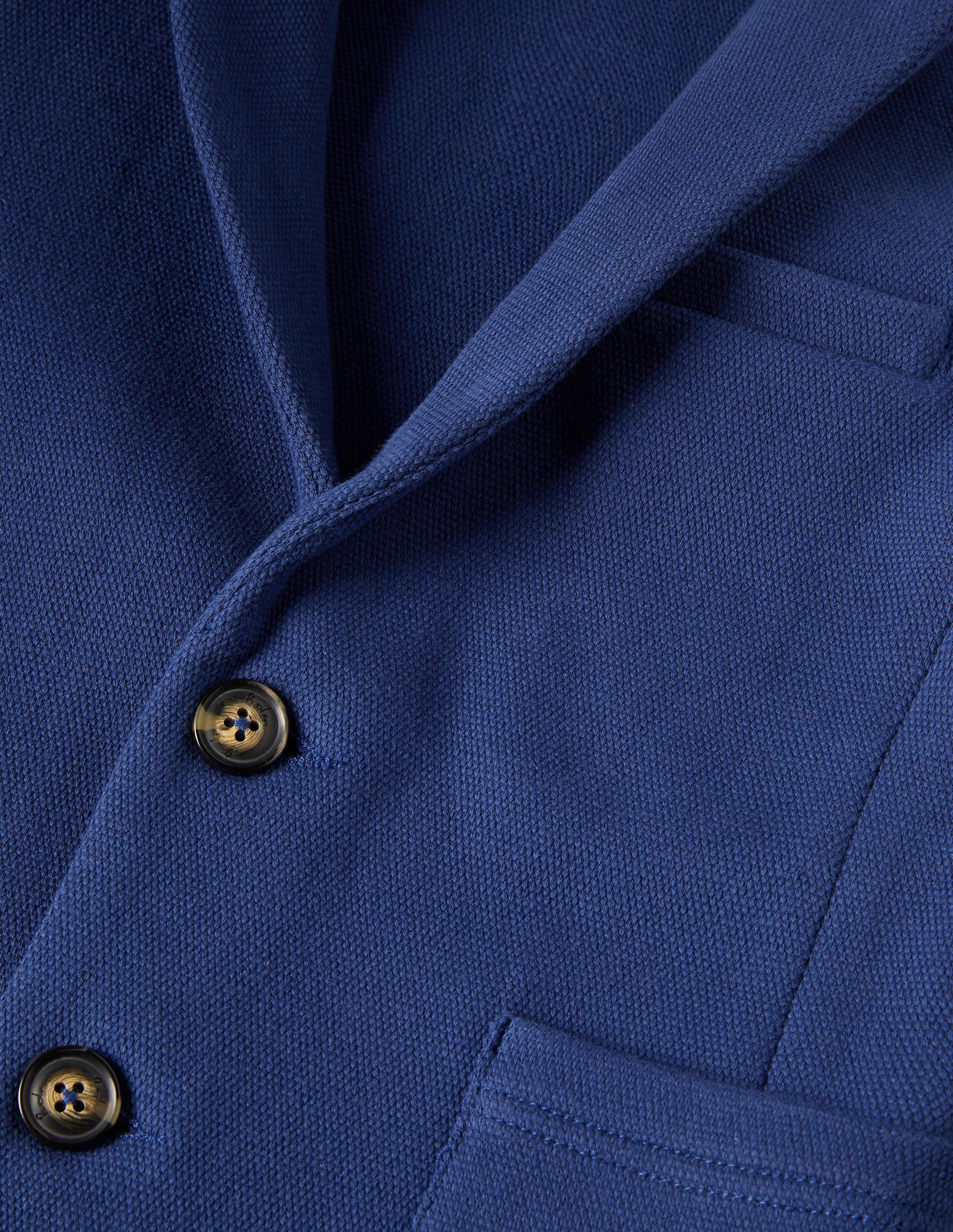 Jersey Blazer-College Navy - Image 3