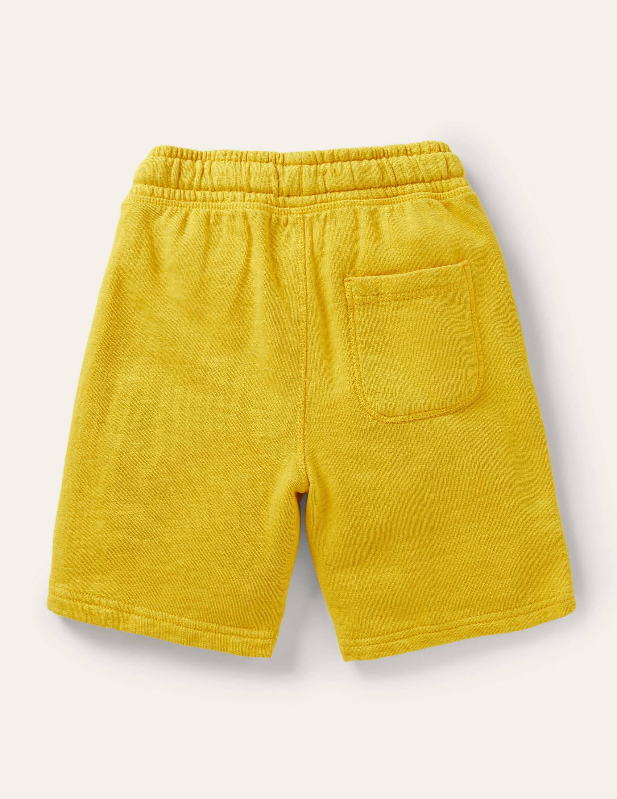 Garment-dyed Sweatshorts-Daffodil Yellow - Image 2