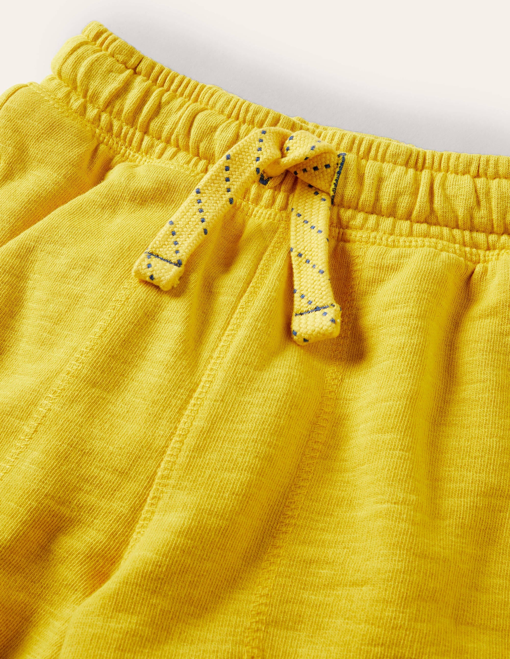 Garment-dyed Sweatshorts-Daffodil Yellow - Image 3
