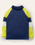 Rash Guard-College Navy/Yellow