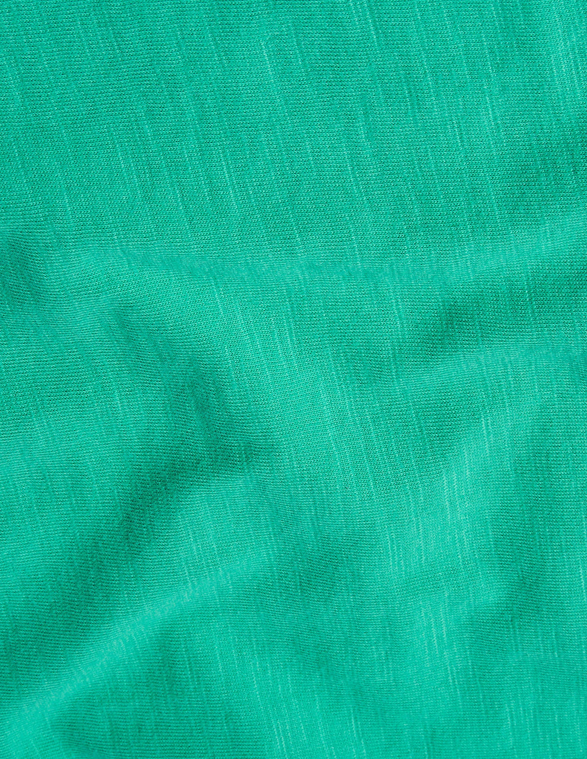 Slub Washed T-shirt-Tropical Green-3