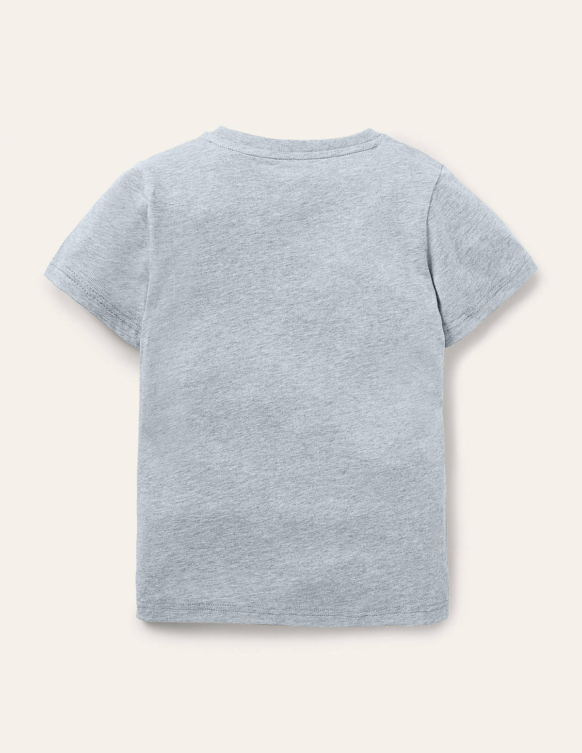 Graphic Animals T-shirt-Grey Marl Crocodiles-2