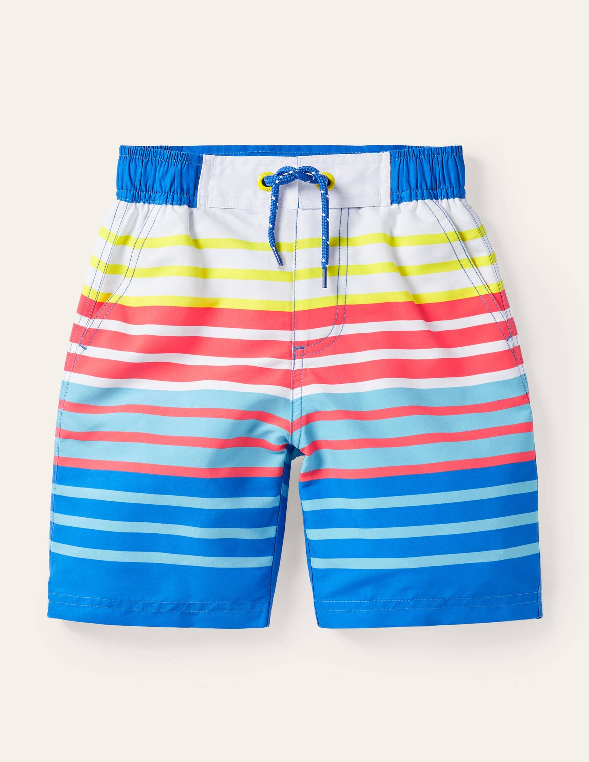 Board Shorts-Multi Stripe-1