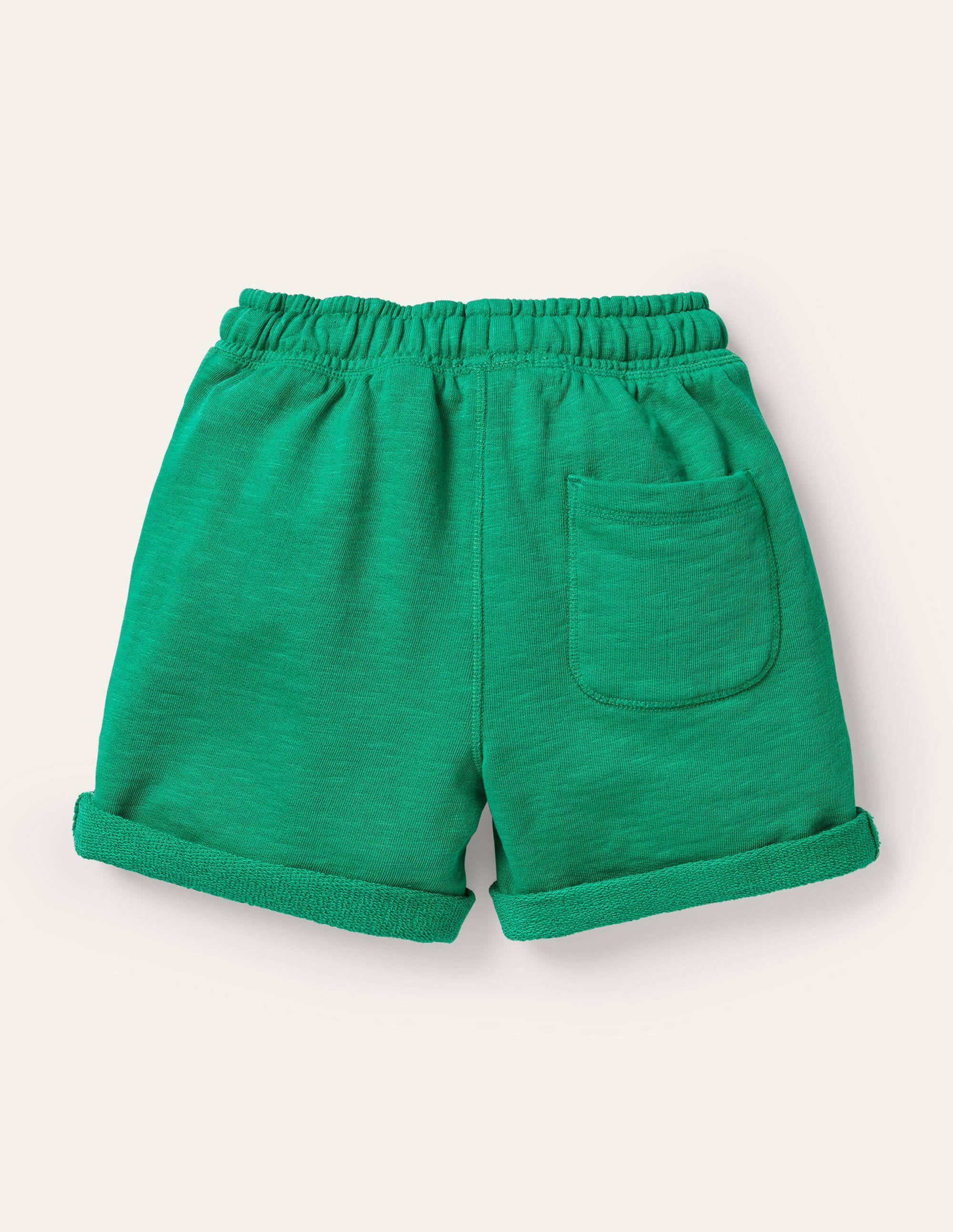 Garment-dyed Sweatshorts-Sapling Green - Image 2
