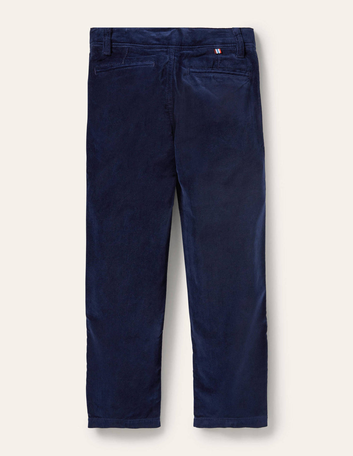 Smart Velvet Pants-College Navy - Image 2
