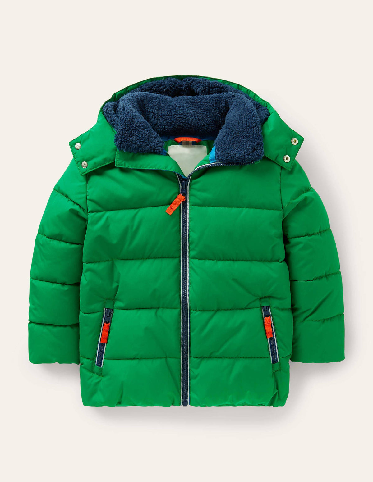 Water Resistant Padded Jacket-Highland Green-1