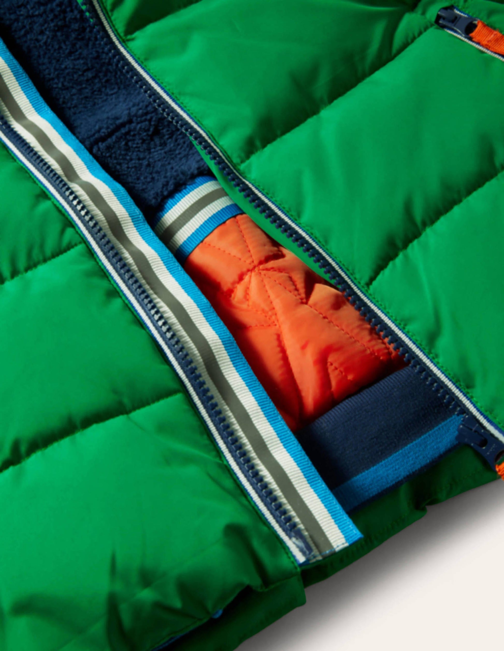 Water Resistant Padded Jacket-Highland Green-3