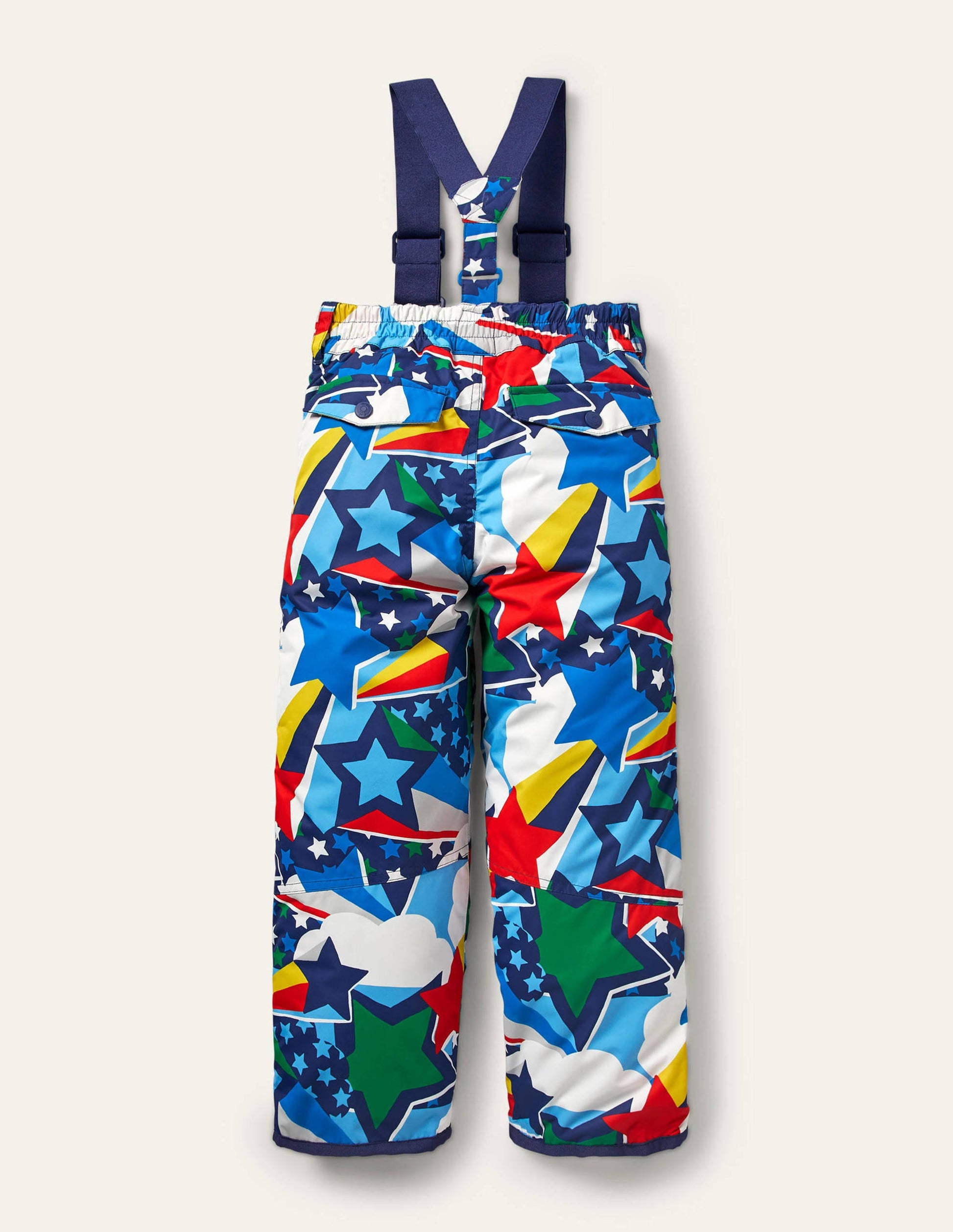 All-weather Waterproof Pants-Bright Rainbow Stars-2