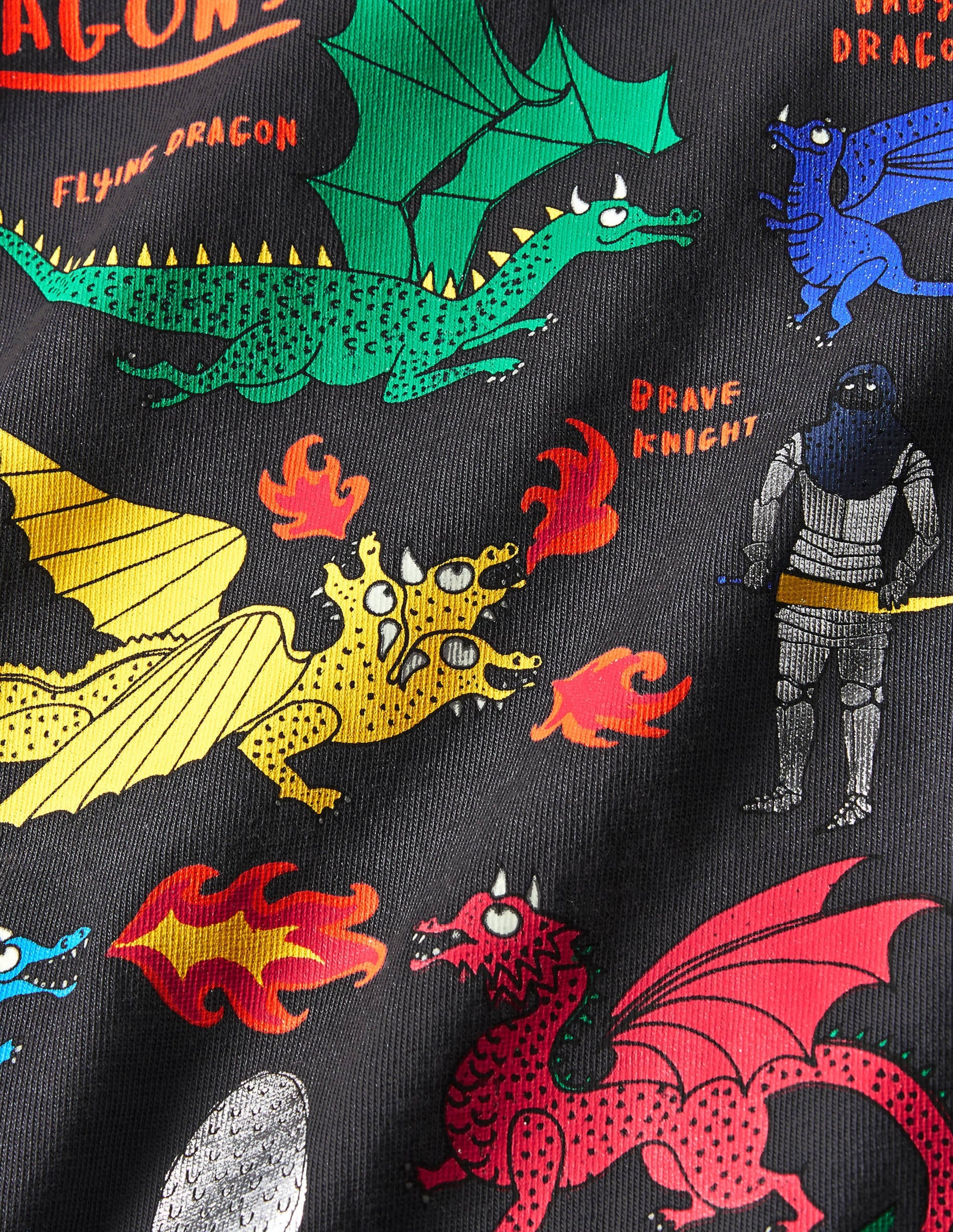 Glowing Magical T-shirt-Soot Grey Dragon Species - Image 3