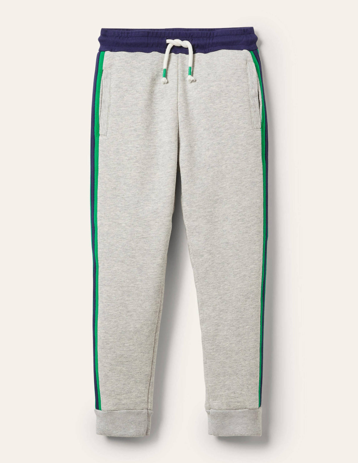 Shaggy-lined Joggers-Grey Marl - Image 1