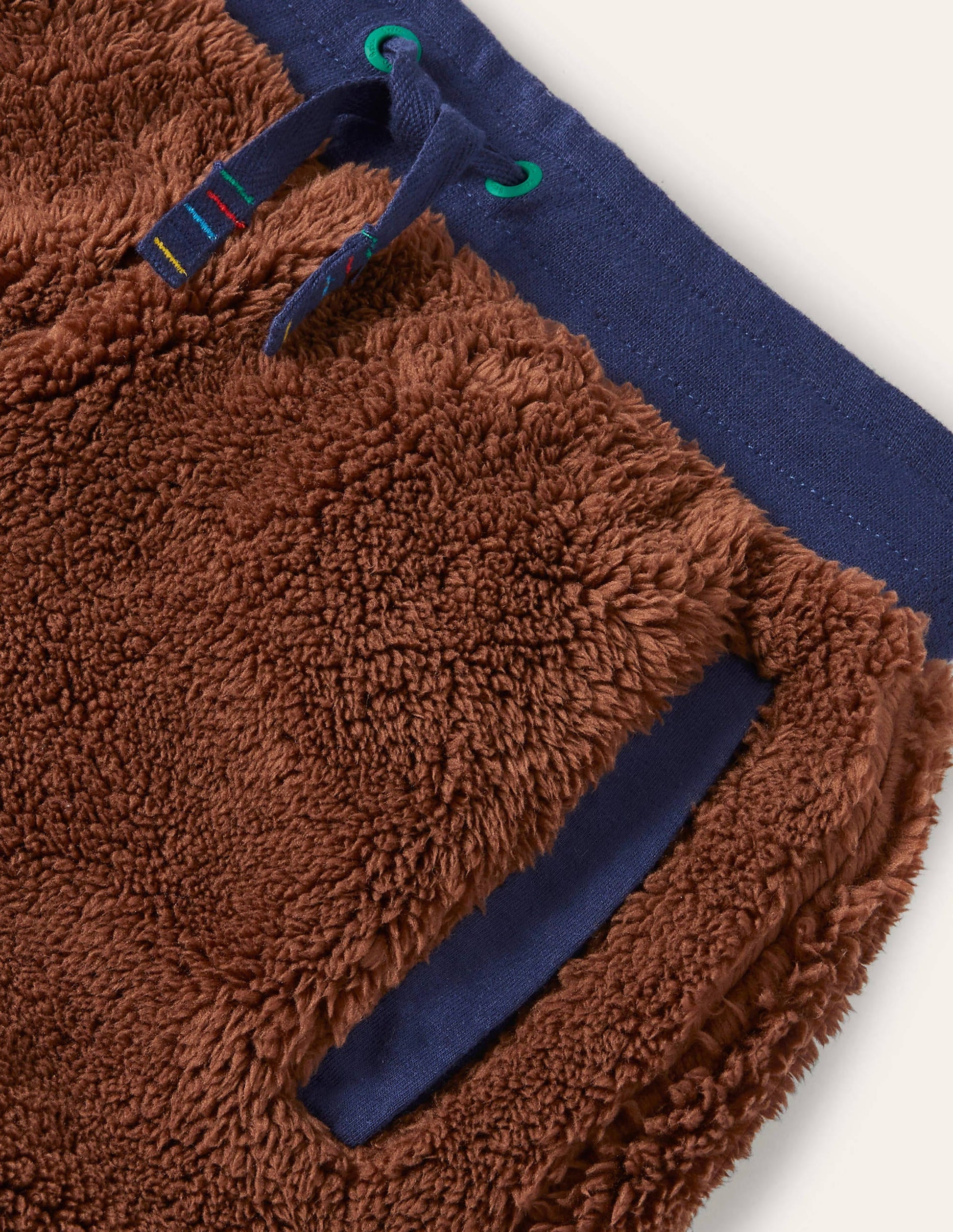 Cosy Teddy Joggers-Brown-3