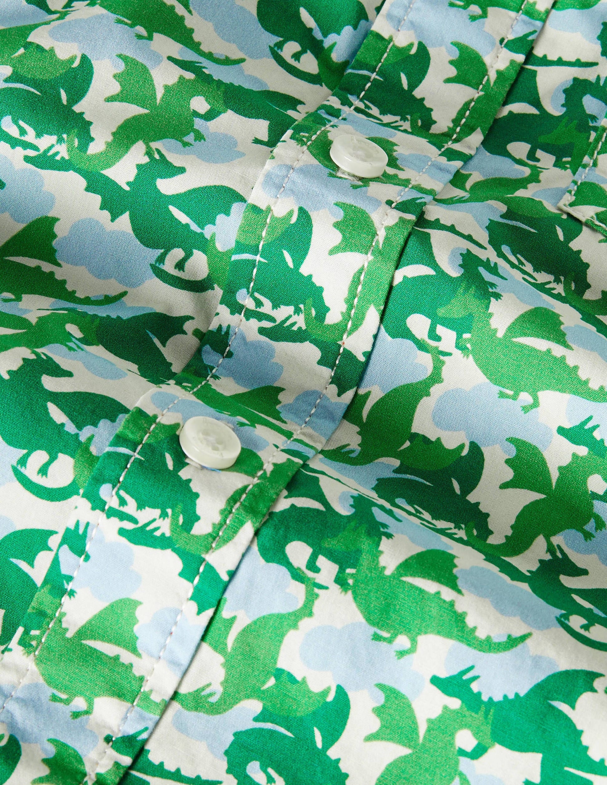 Printed Party Shirt-Highland Green Dragons-3