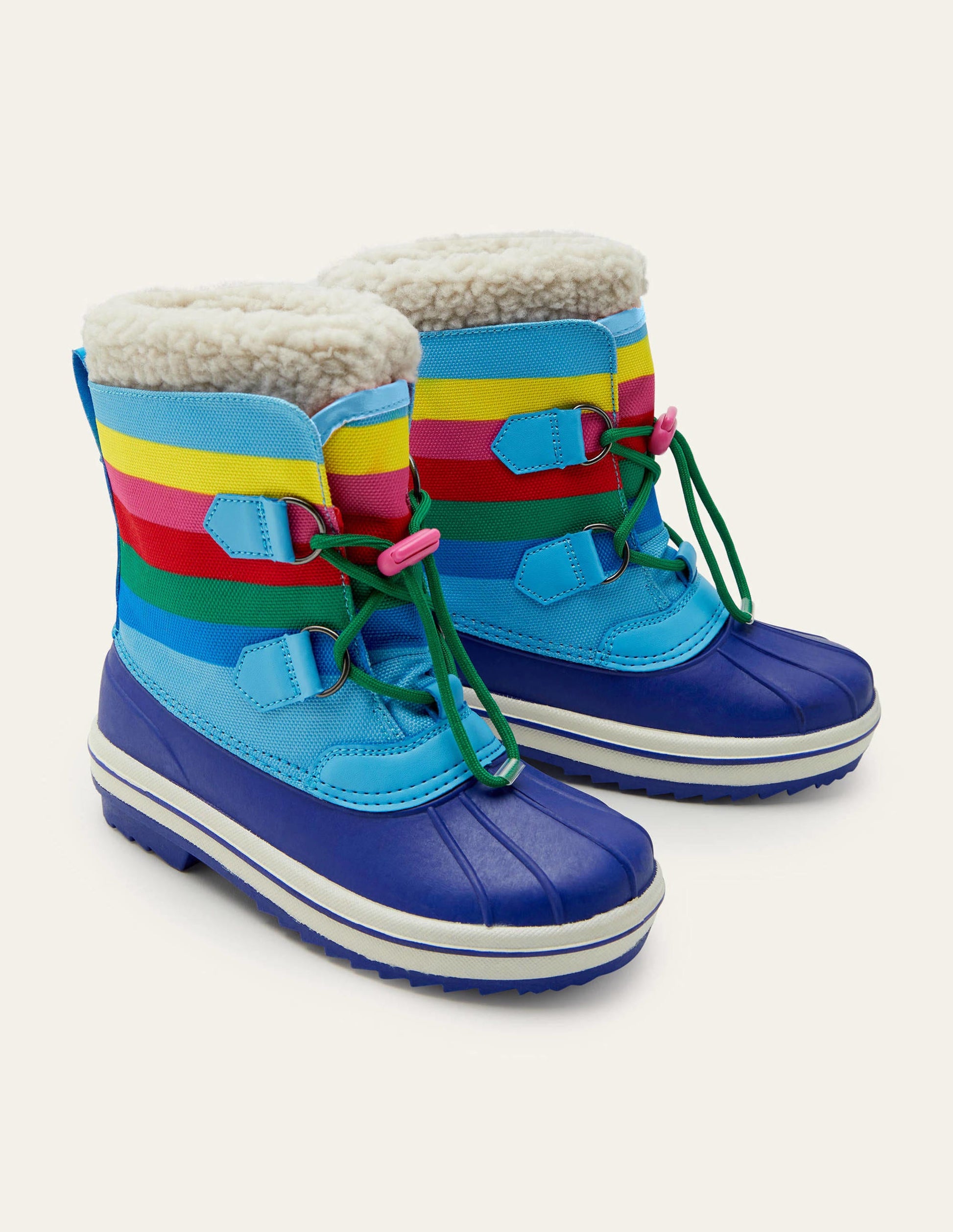 All Weather Boots-Multi Colourblock-1