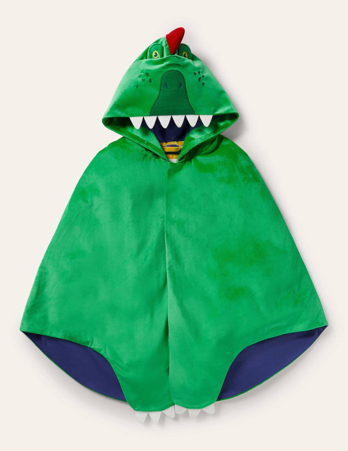 Fancy Dress Velvet Cape-Rich Emerald Dragon - Image 1