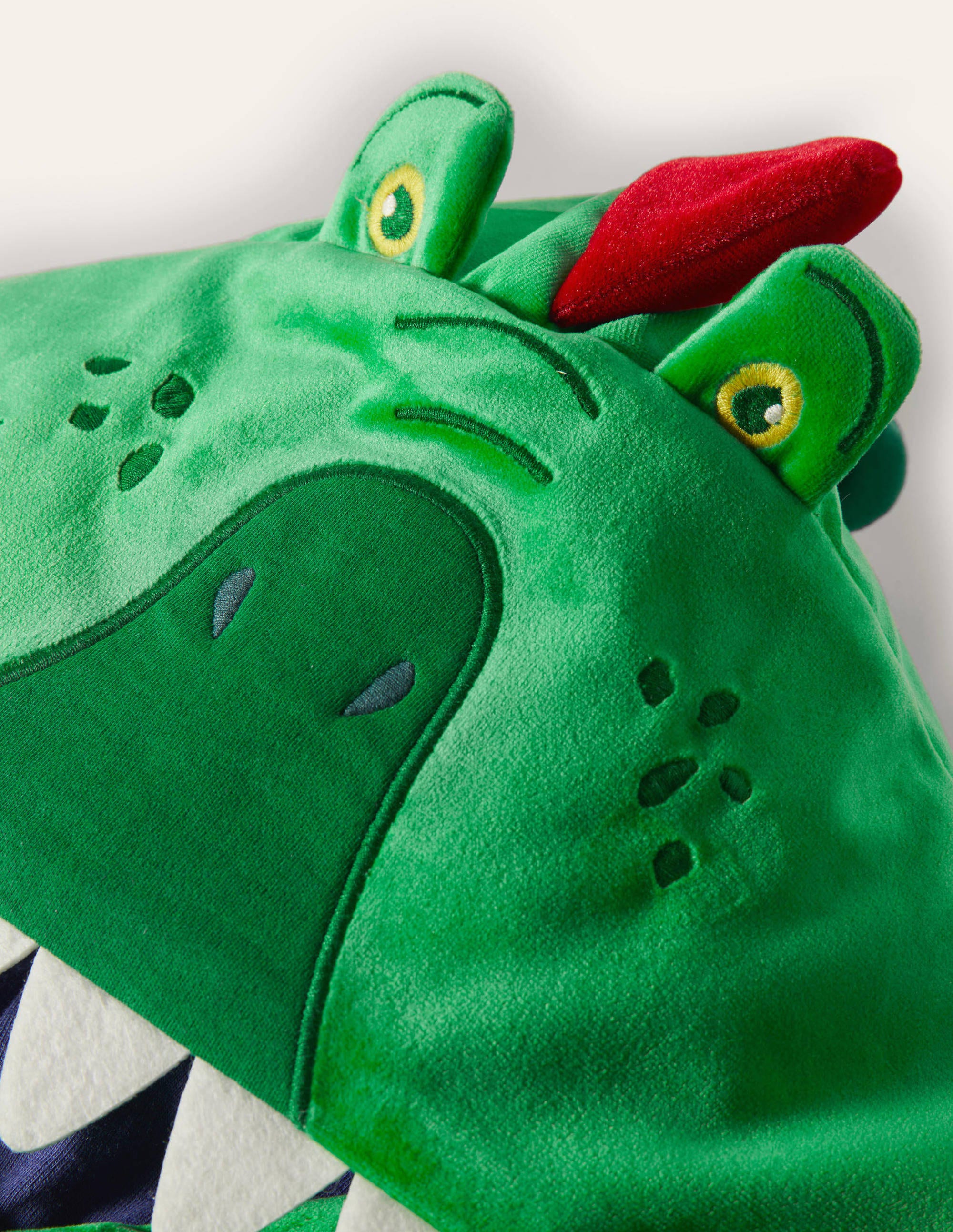 Fancy Dress Velvet Cape-Rich Emerald Dragon - Image 3