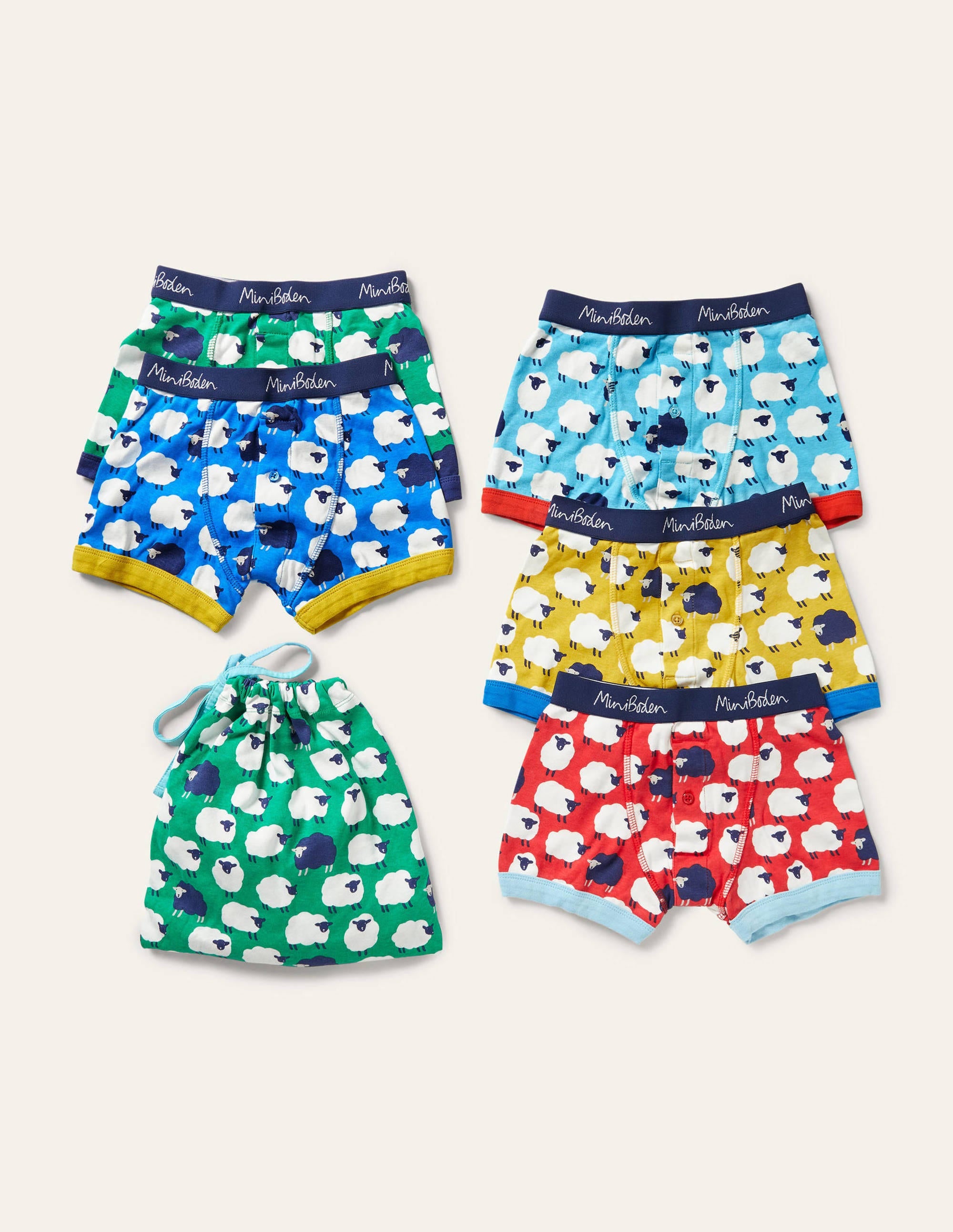 Boxers 5 Pack-Mini Sheep - Image 1