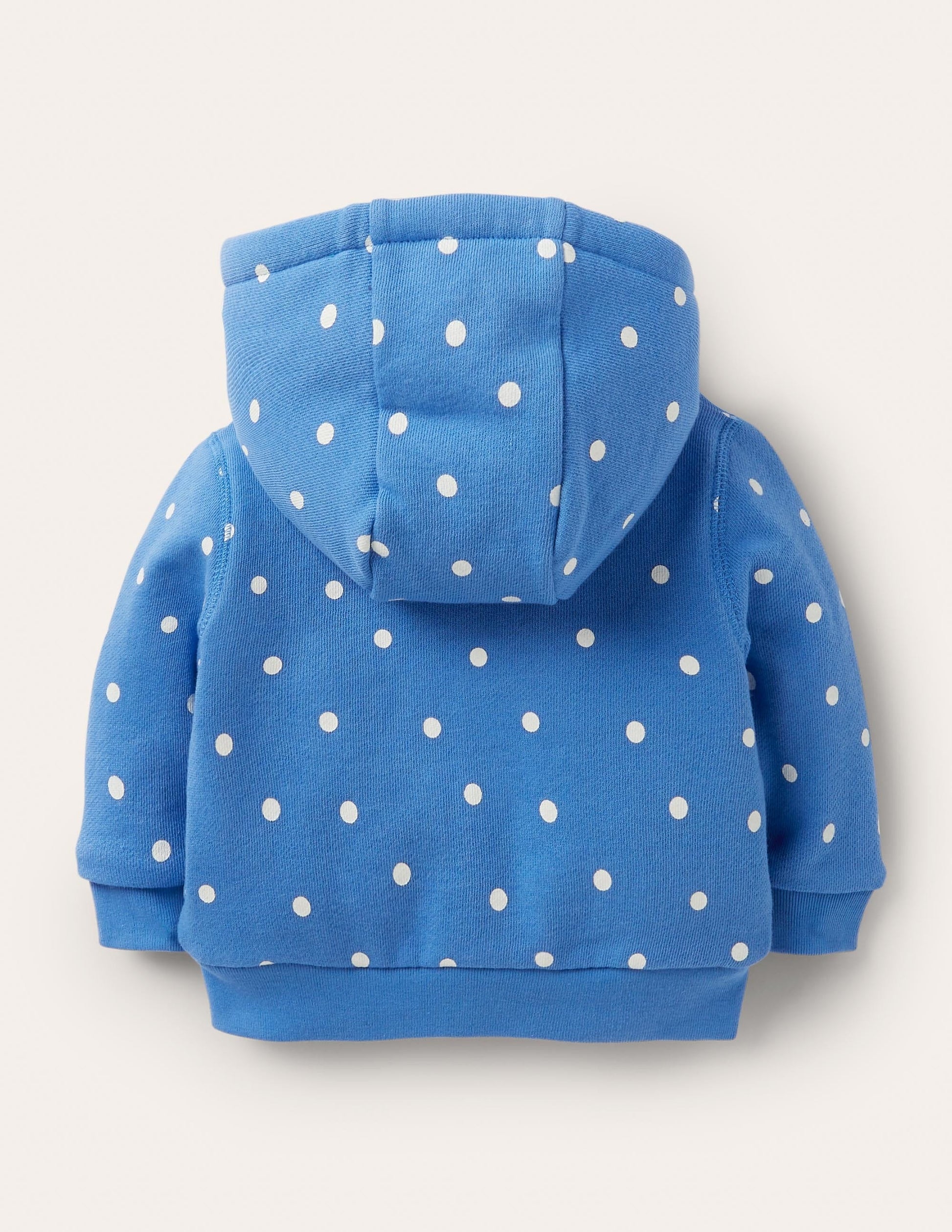 Shaggy-lined Hoodie-Elizabethan Blue Bunny Scene-2