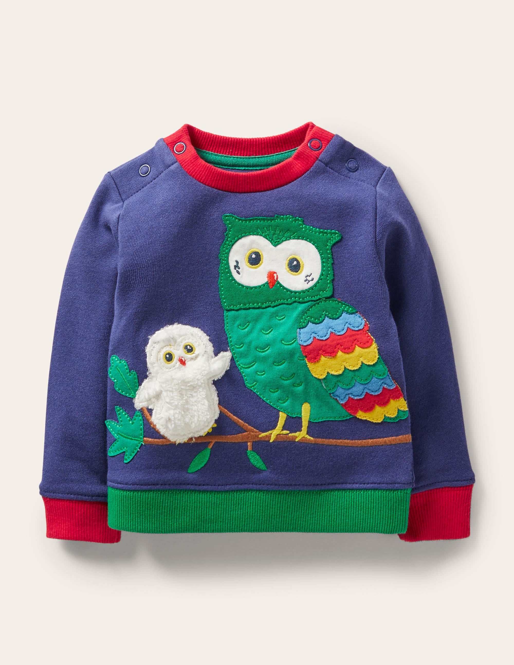 Cosy Sweatshirt-Starboard Blue Owls - Image 1