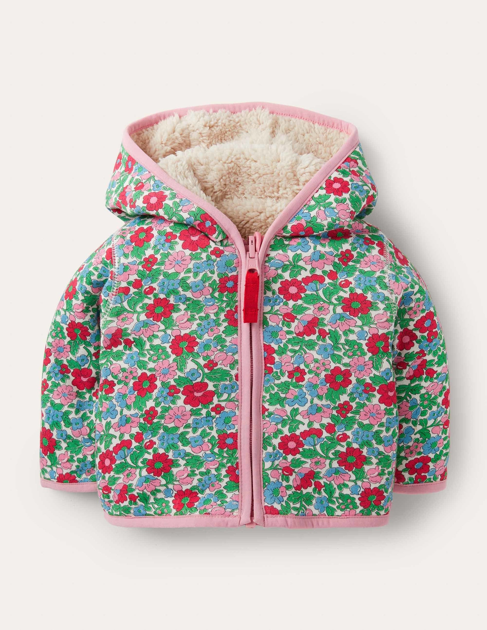 Floral Reversible Jacket-Ivory Vintage Bloom-1