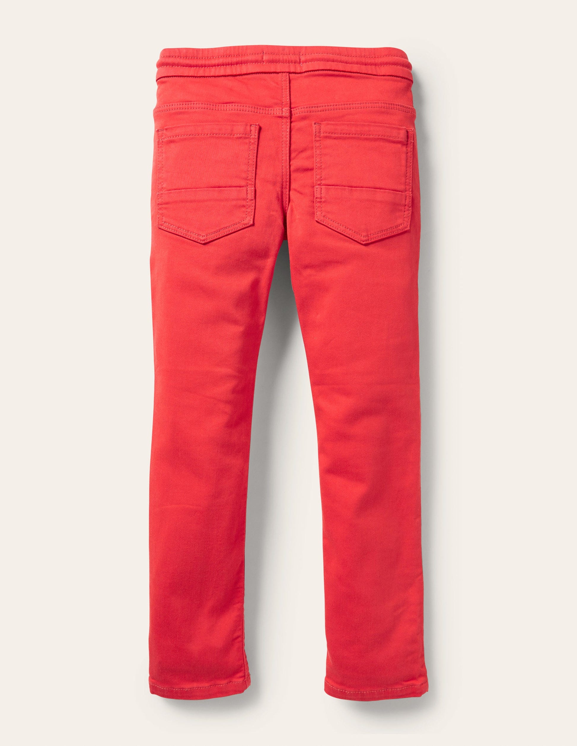 Jersey Skinny Pants-Strawberry Tart Red-2