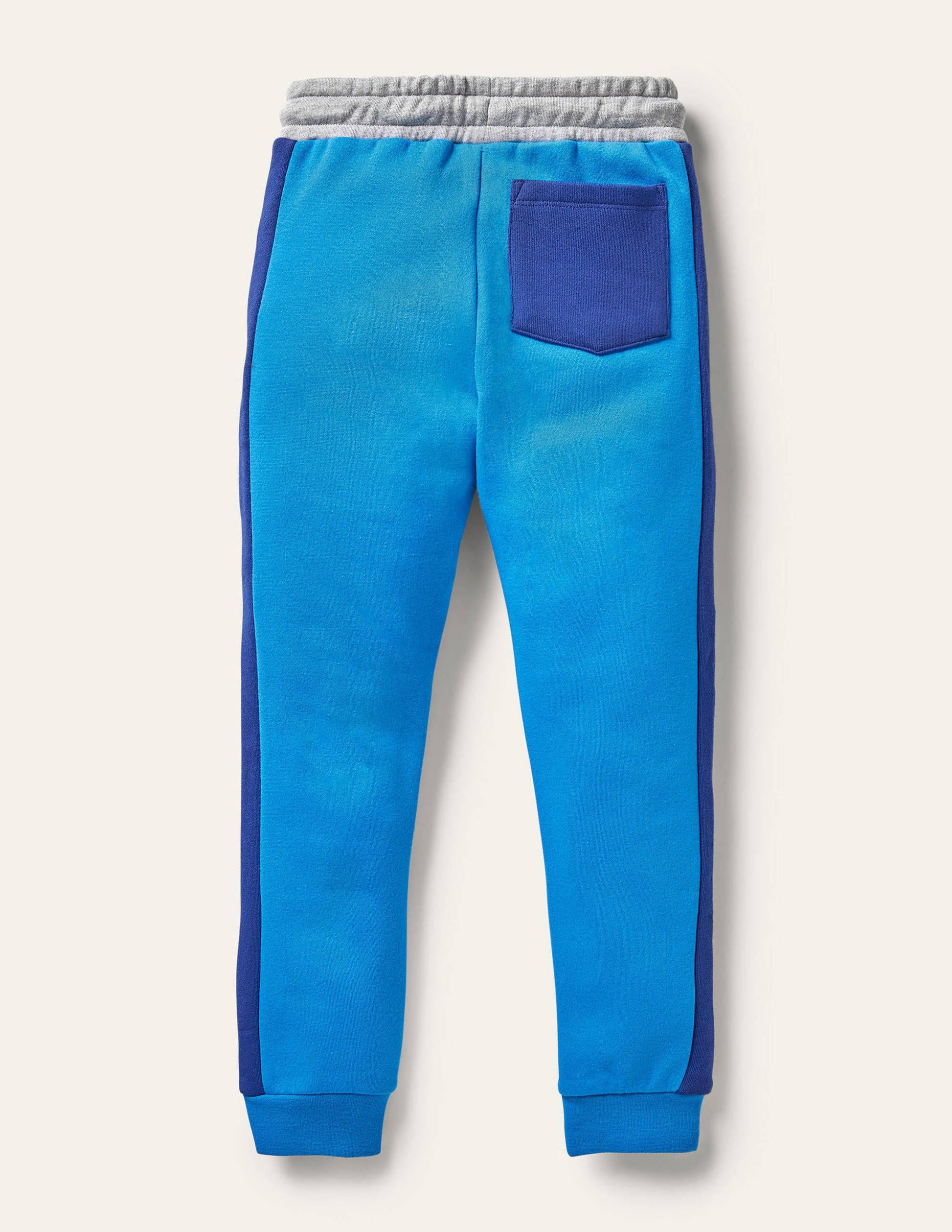 Contrast Leg Joggers-Green Pepper/Moroccan Blue-4