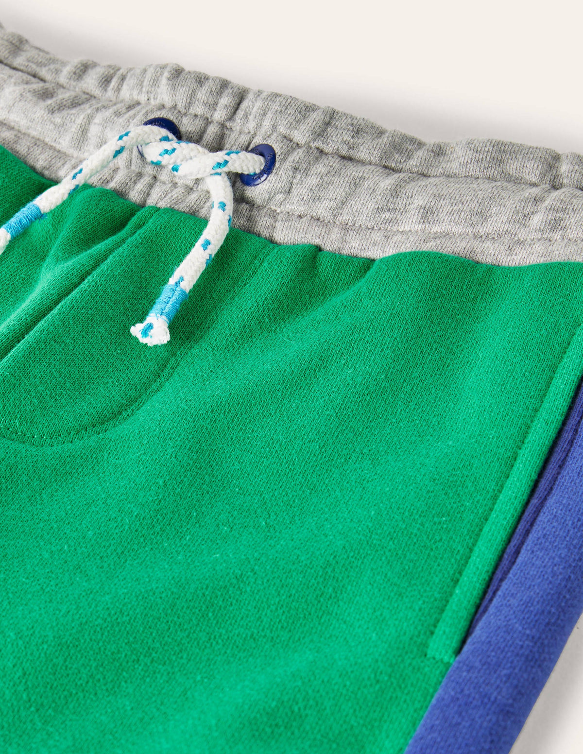 Contrast Leg Joggers-Green Pepper/Moroccan Blue-5