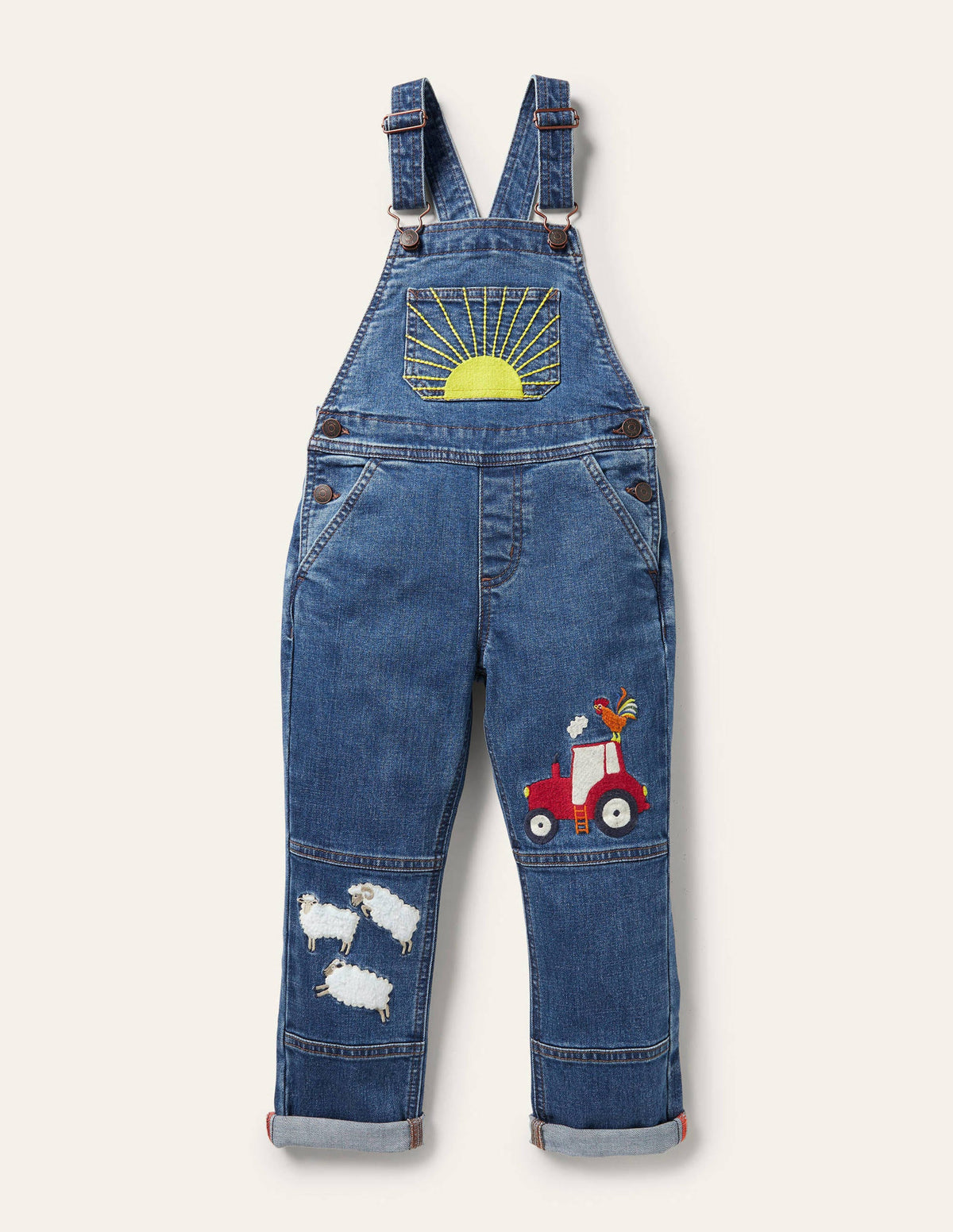 Fun Overalls-Dark Vintage Weather - Image 4