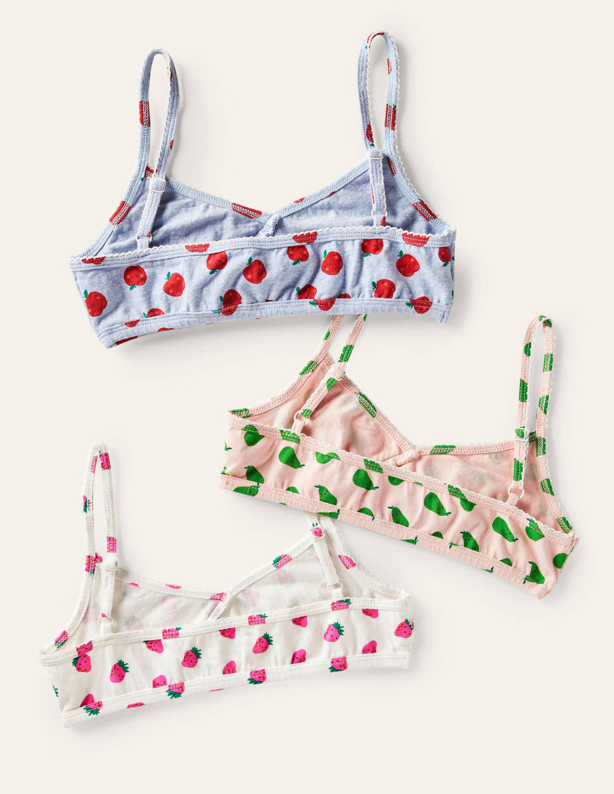 Crossover Training Bra 3 Pack-Multi Fruit-3