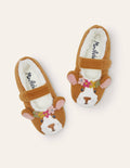 Novelty Slippers-Brown Guinea Pig