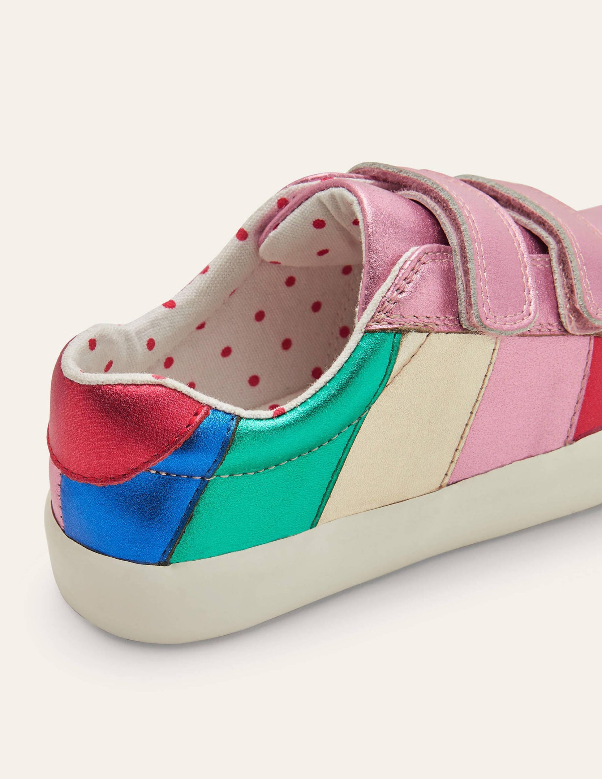 Fun Sneakers-Multi Metallic Rainbow-3