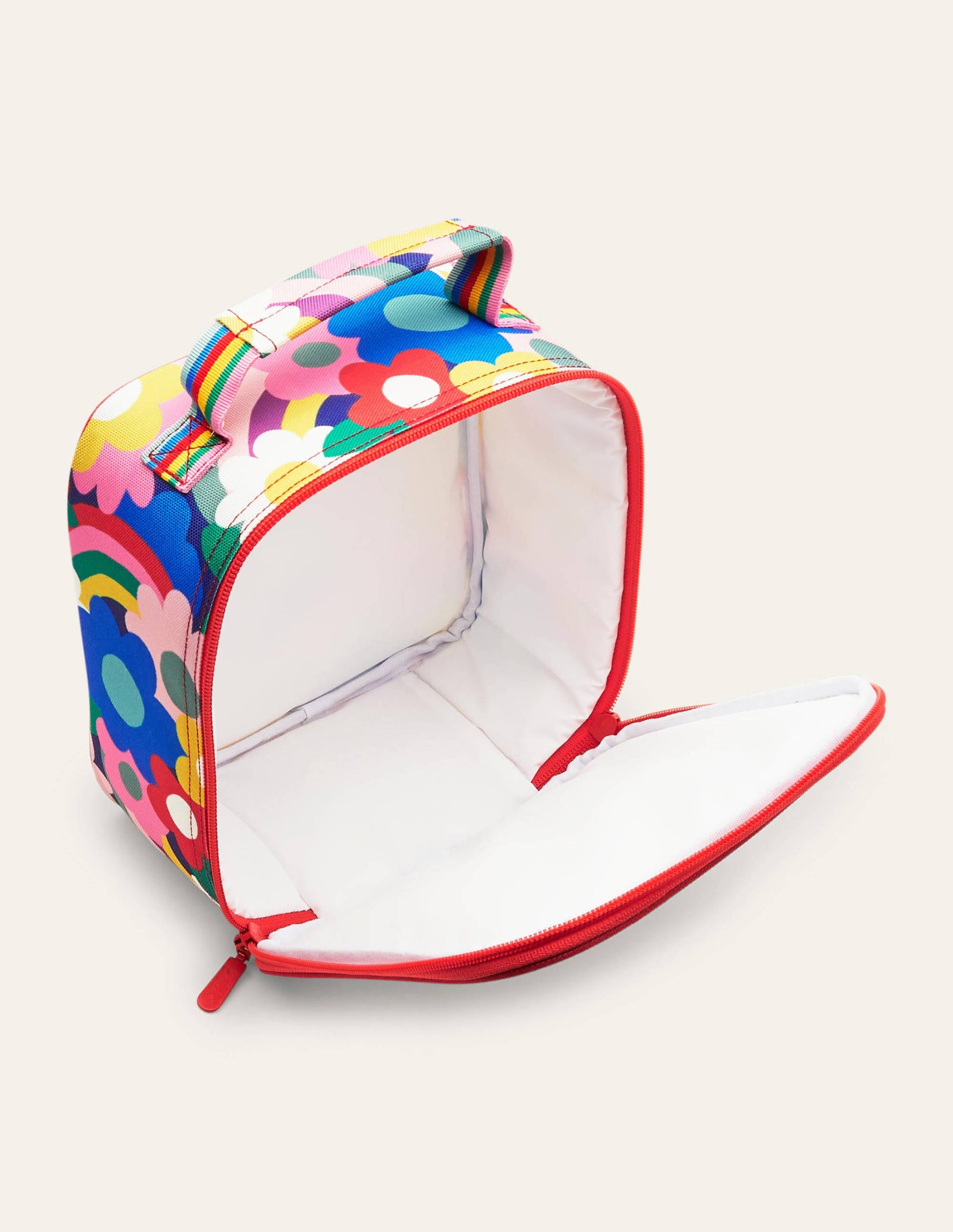 Lunch Bag-Rainbow Flower-4