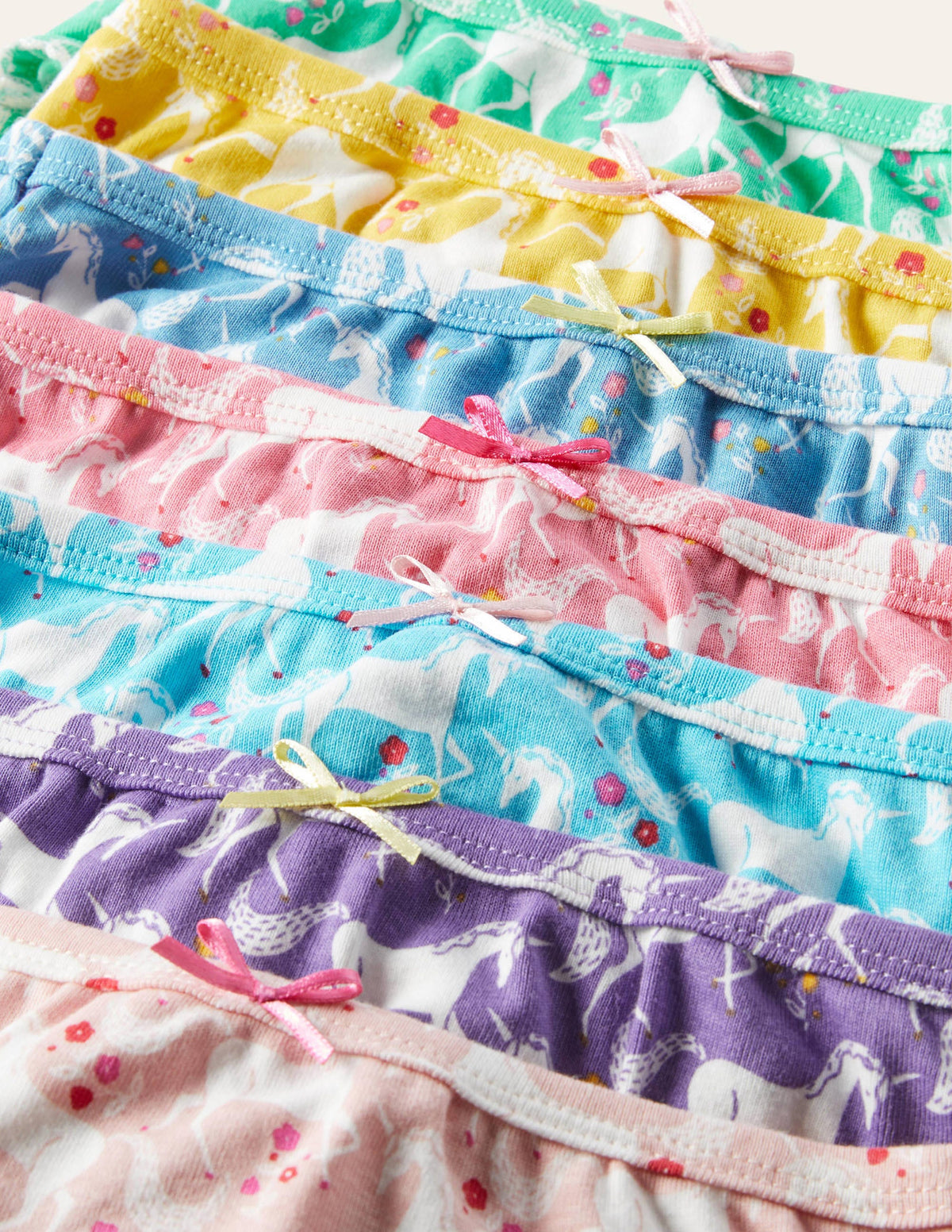 Underwear 7 Pack-Multi Unicorn Floral-2