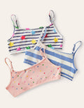 Crop Tops 3 Pack-Multi Star