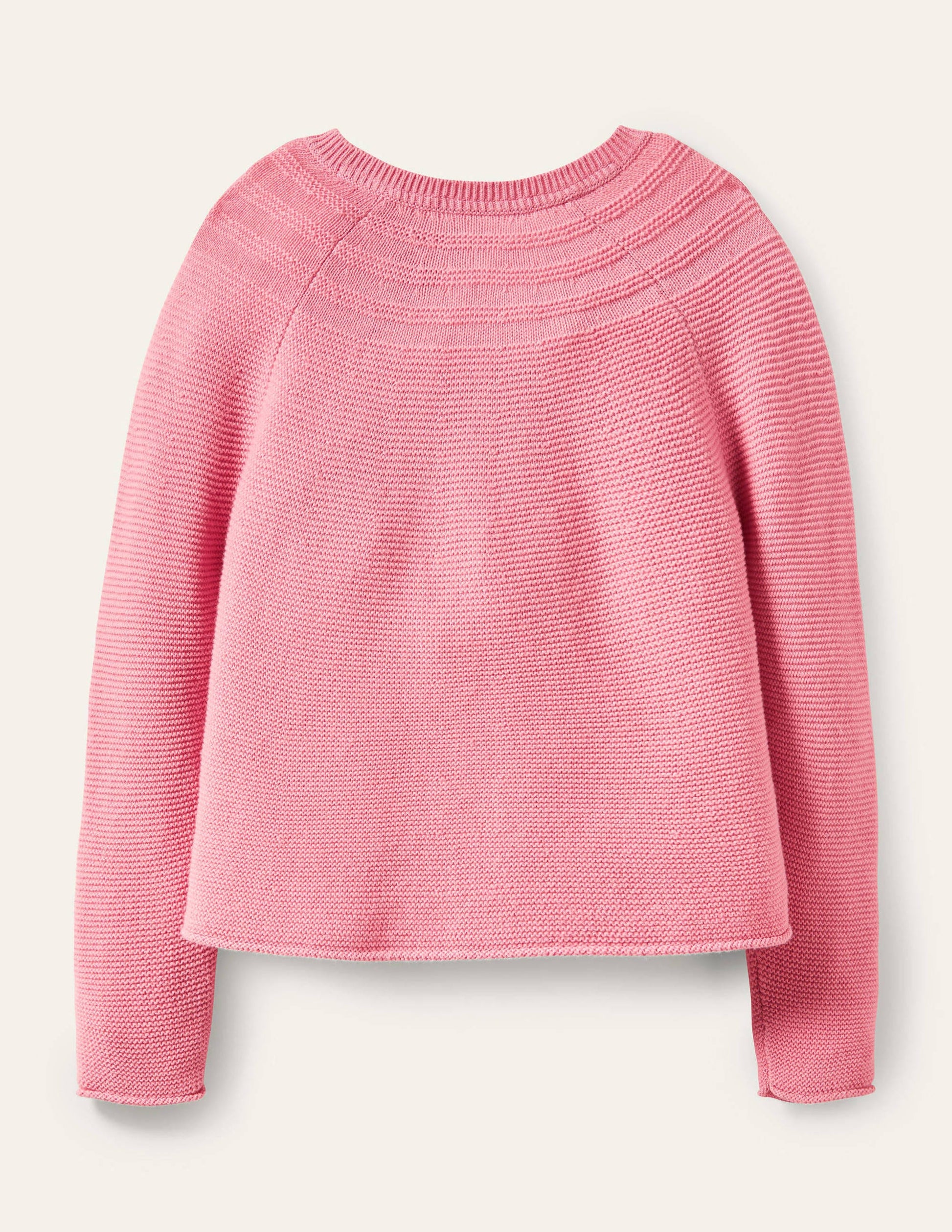 Cotton Cashmere Mix Cardigan-Formica Pink-2