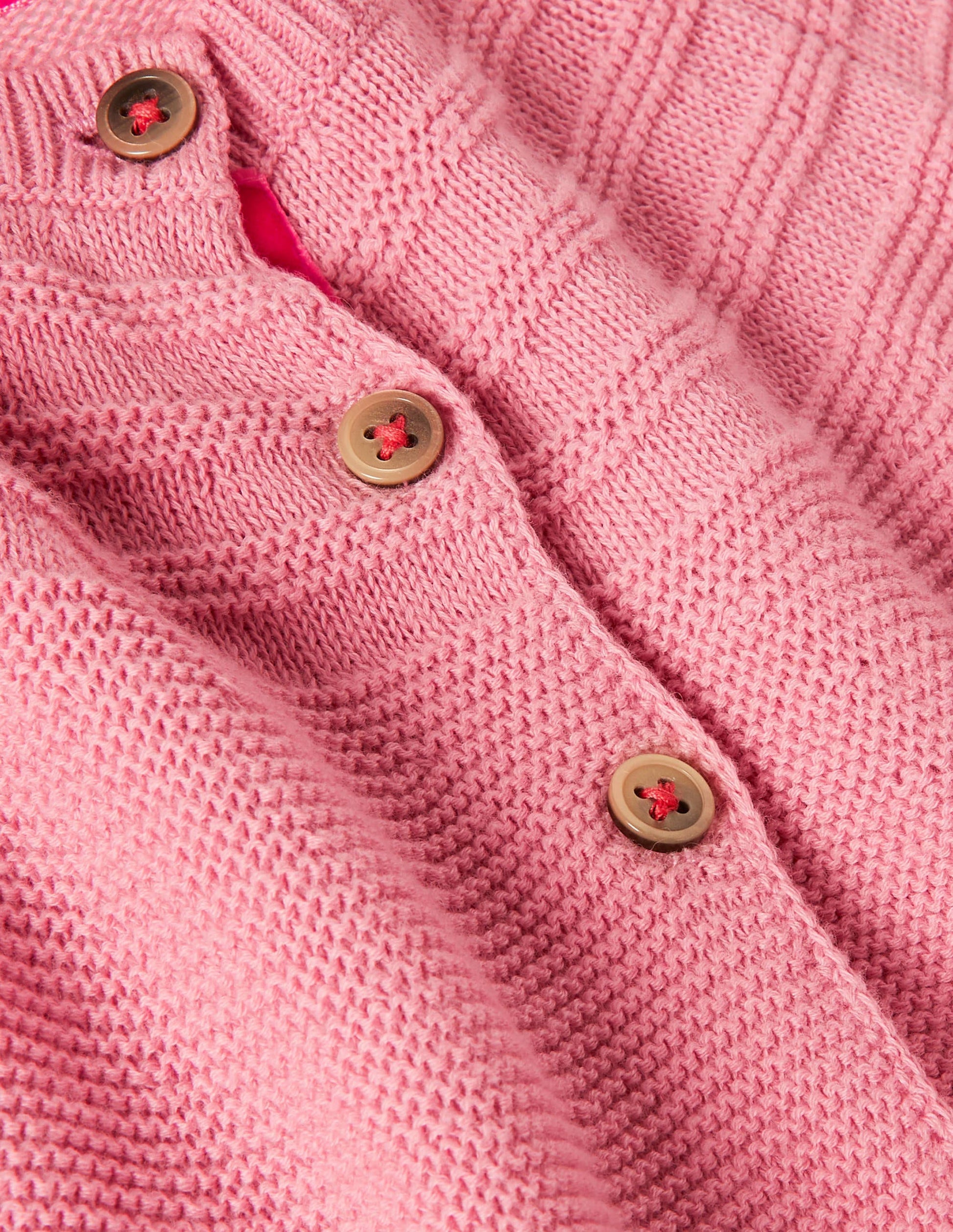 Cotton Cashmere Mix Cardigan-Formica Pink-3