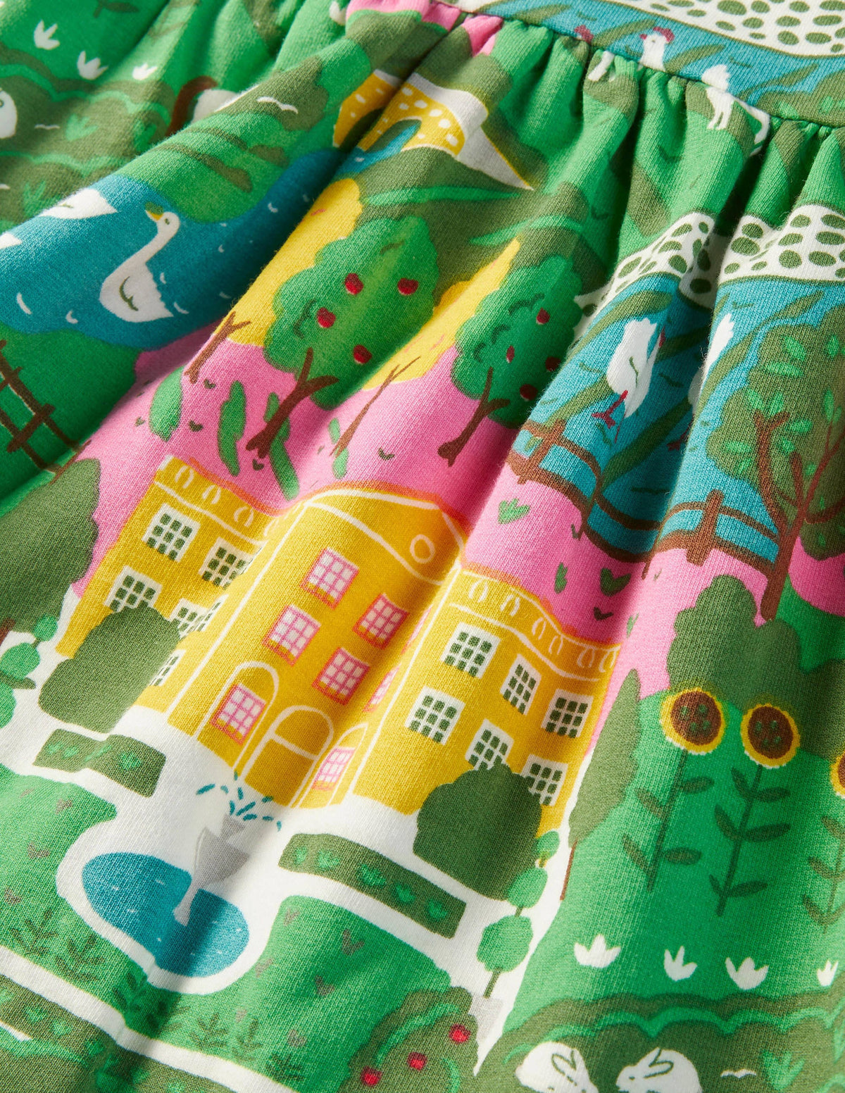 Jersey Sweatshirt Dress-Multi Country House-3