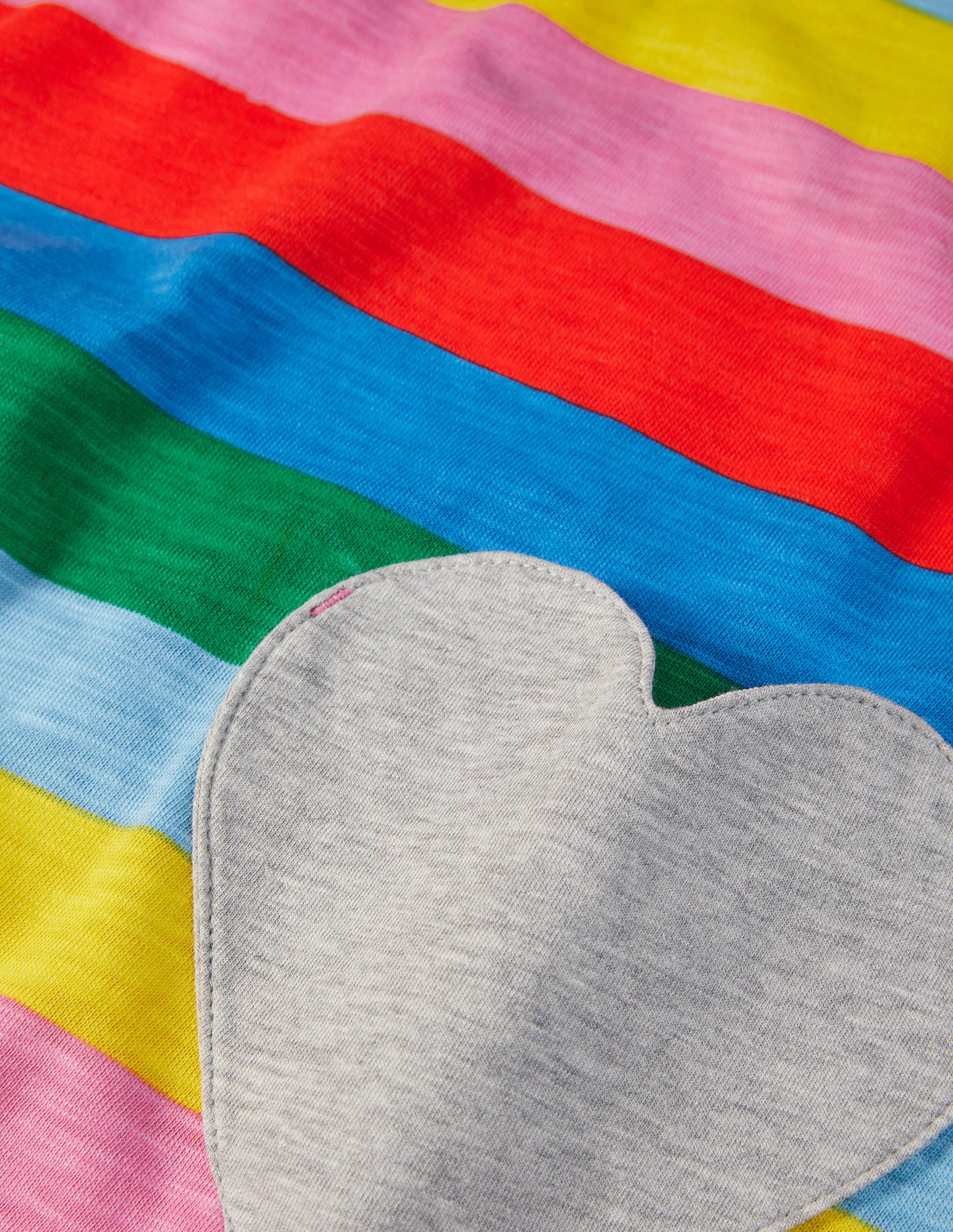 Fun Pocket Jersey Dress-Multi Stripe - Image 3