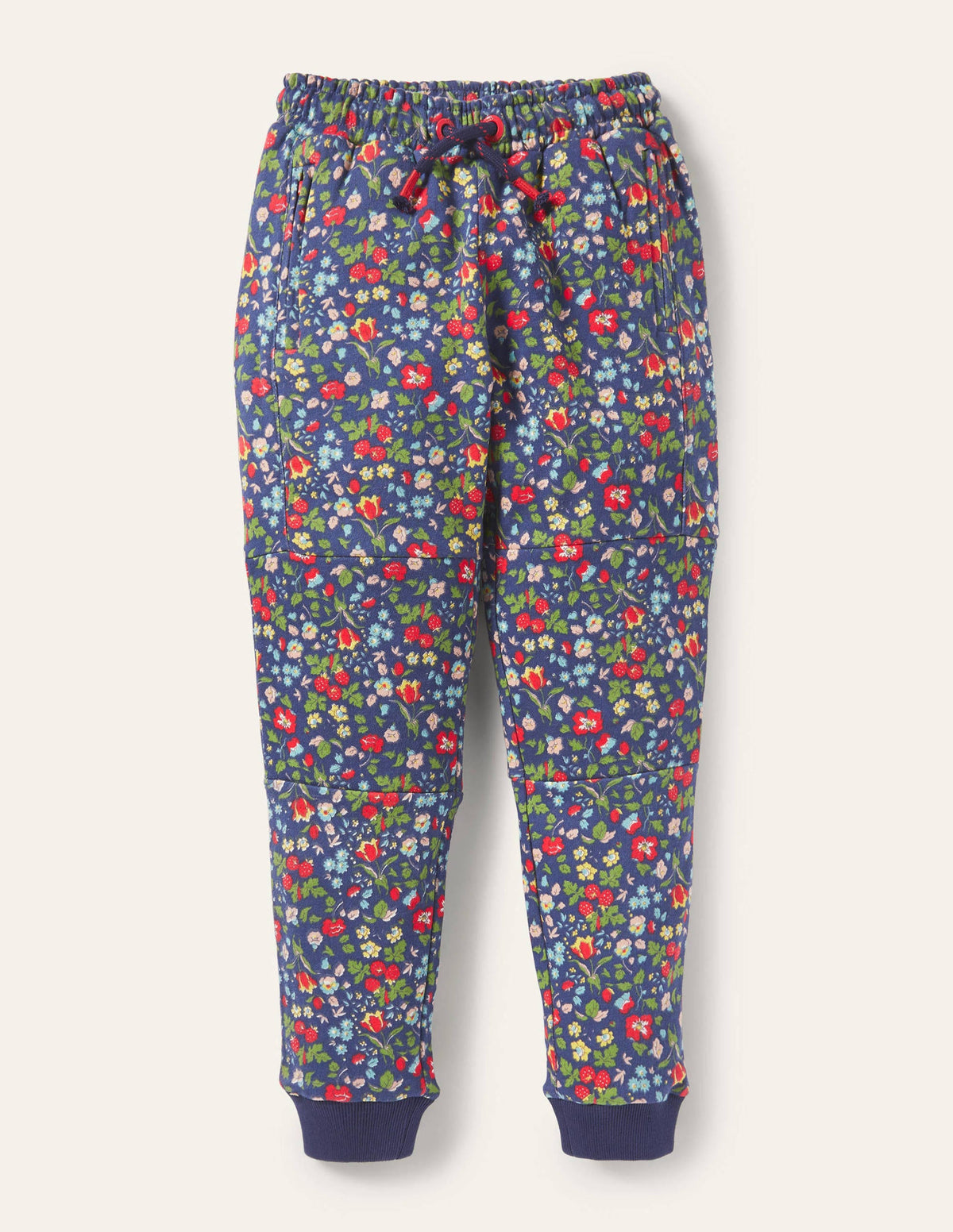 Warrior Knee Sweatpants-Starboard Autumn Berry Floral-1