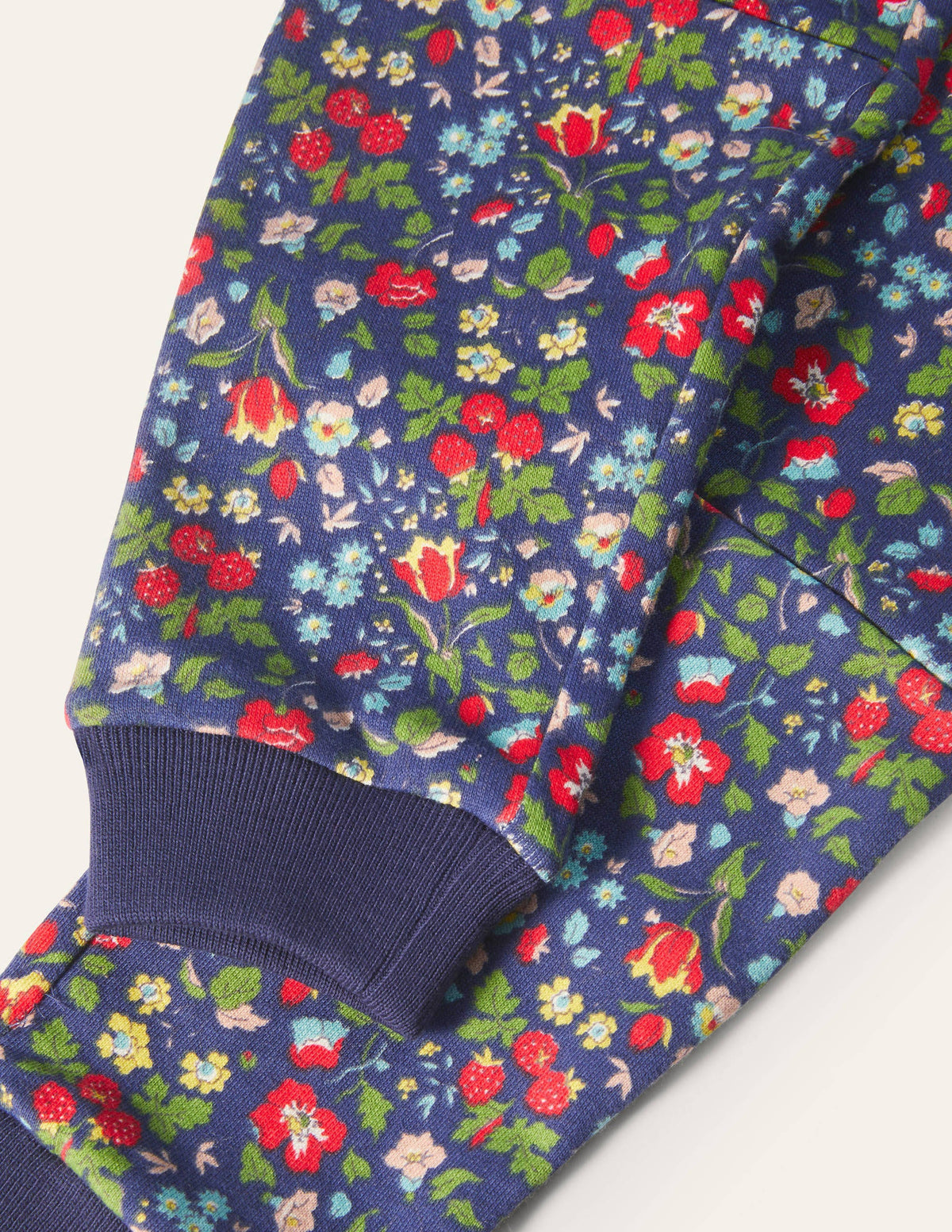 Warrior Knee Sweatpants-Starboard Autumn Berry Floral - Image 3