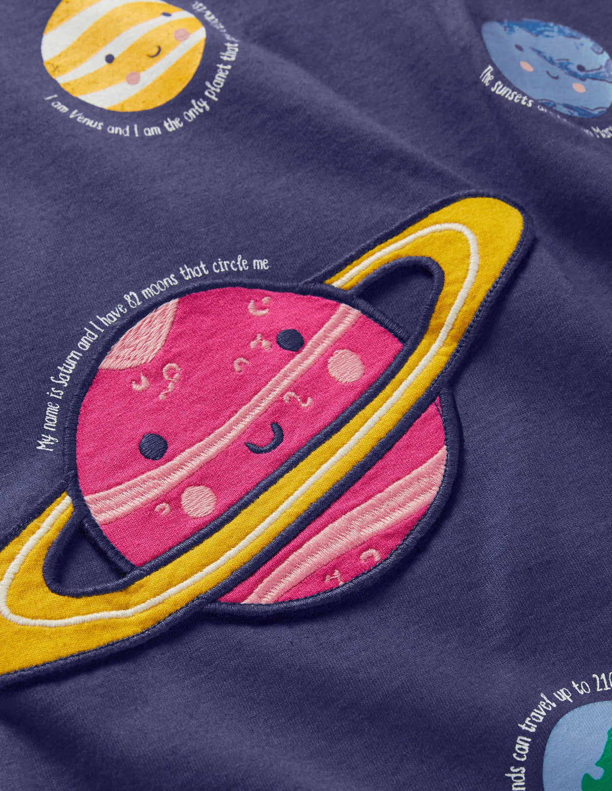 Appliqué Pocket Tunic-Starboard Blue Planets - Image 3