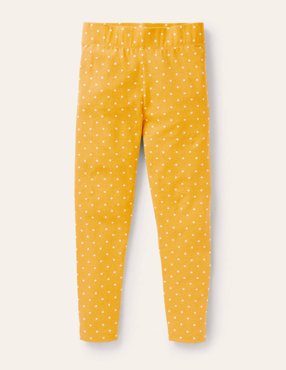 Fun Leggings-Honeycomb Yellow Pin Spot - Image 1