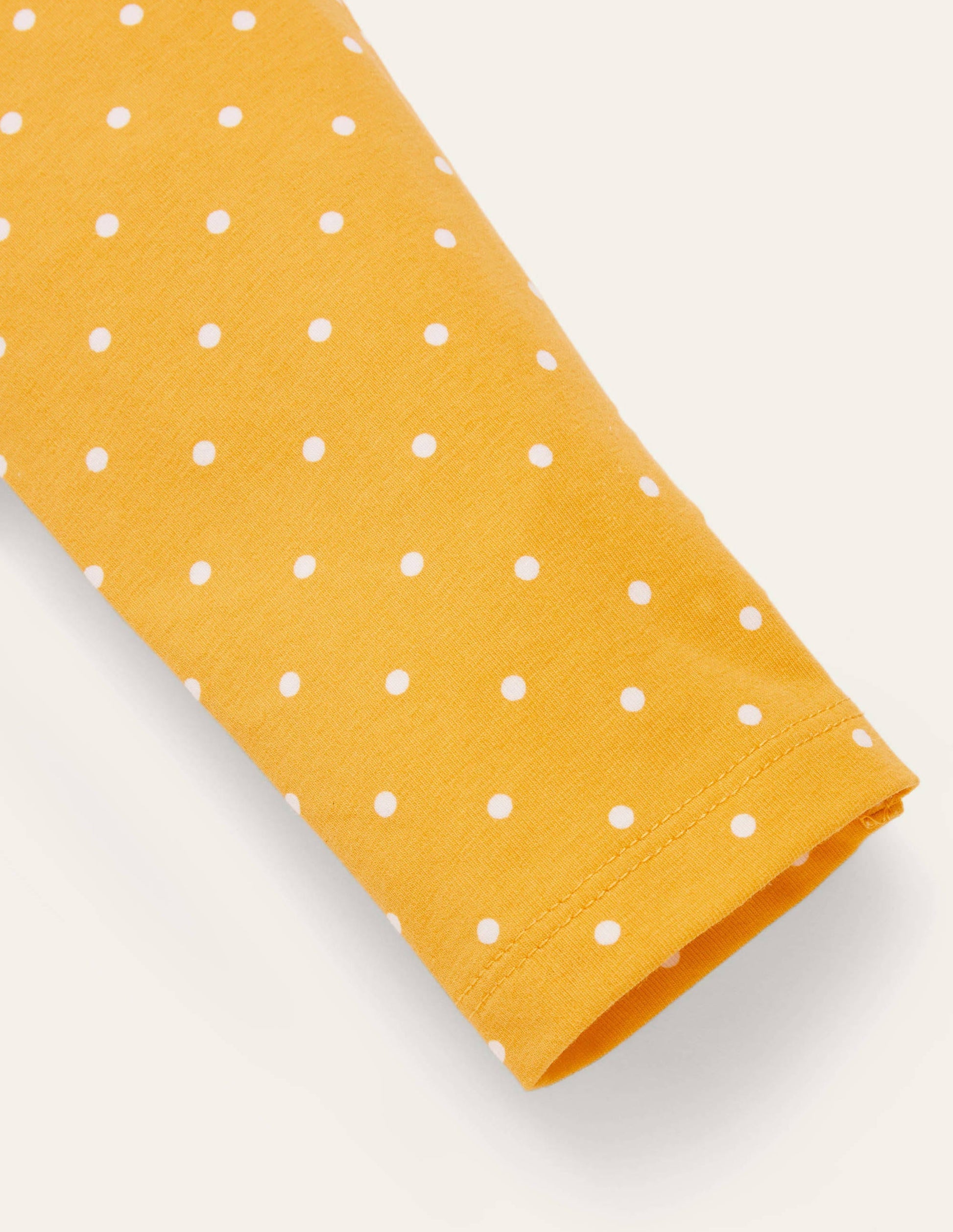 Fun Leggings-Honeycomb Yellow Pin Spot-3