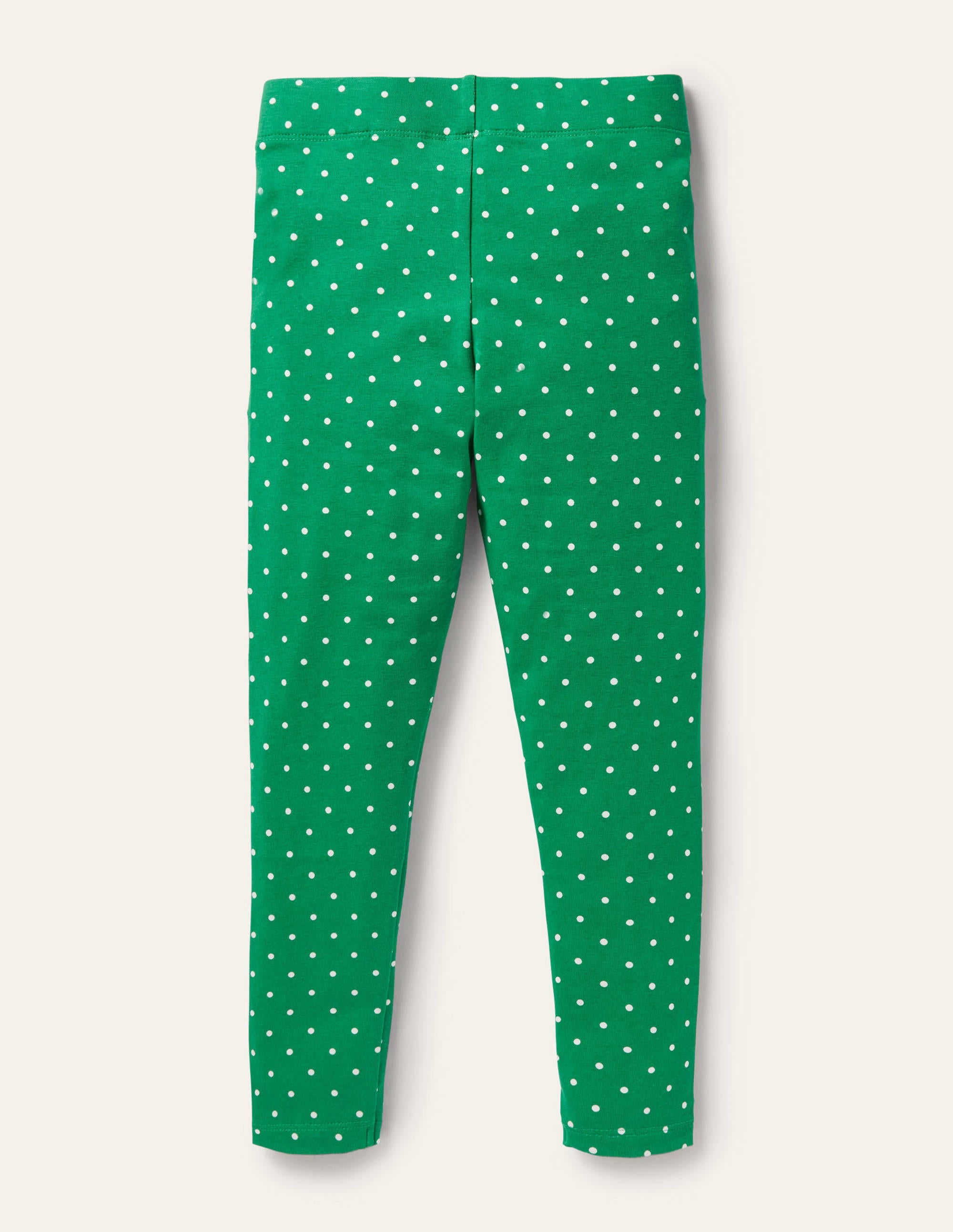 Fun Leggings-Highland Green Pin Spot - Image 2