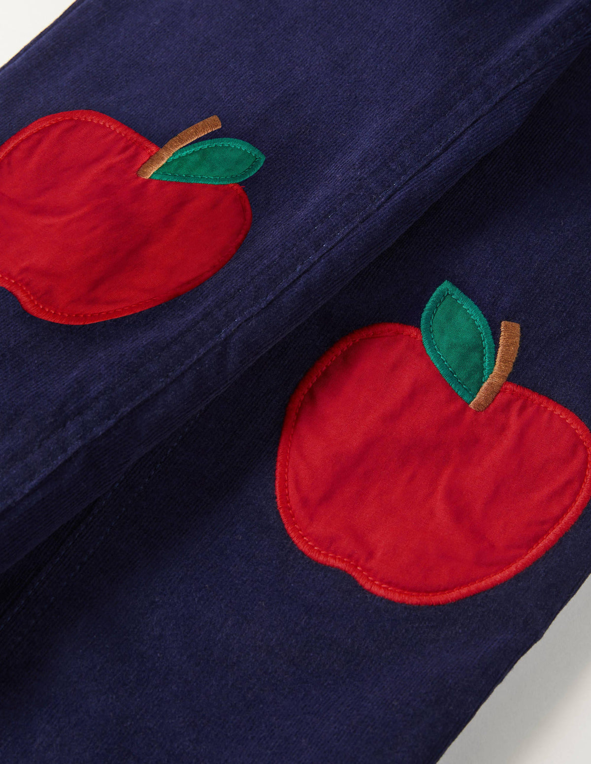Cord Patch Pants-Starboard Blue Apples - Image 3
