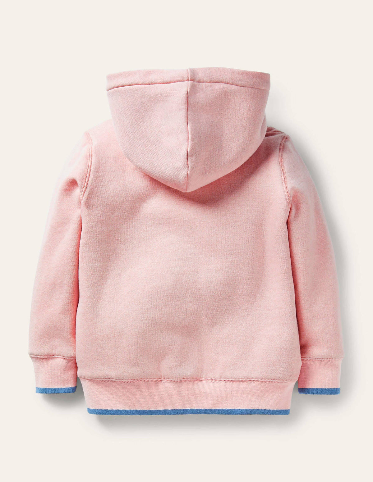 Fun Shaggy-lined Hoodie-Boto Pink Horse - Image 2