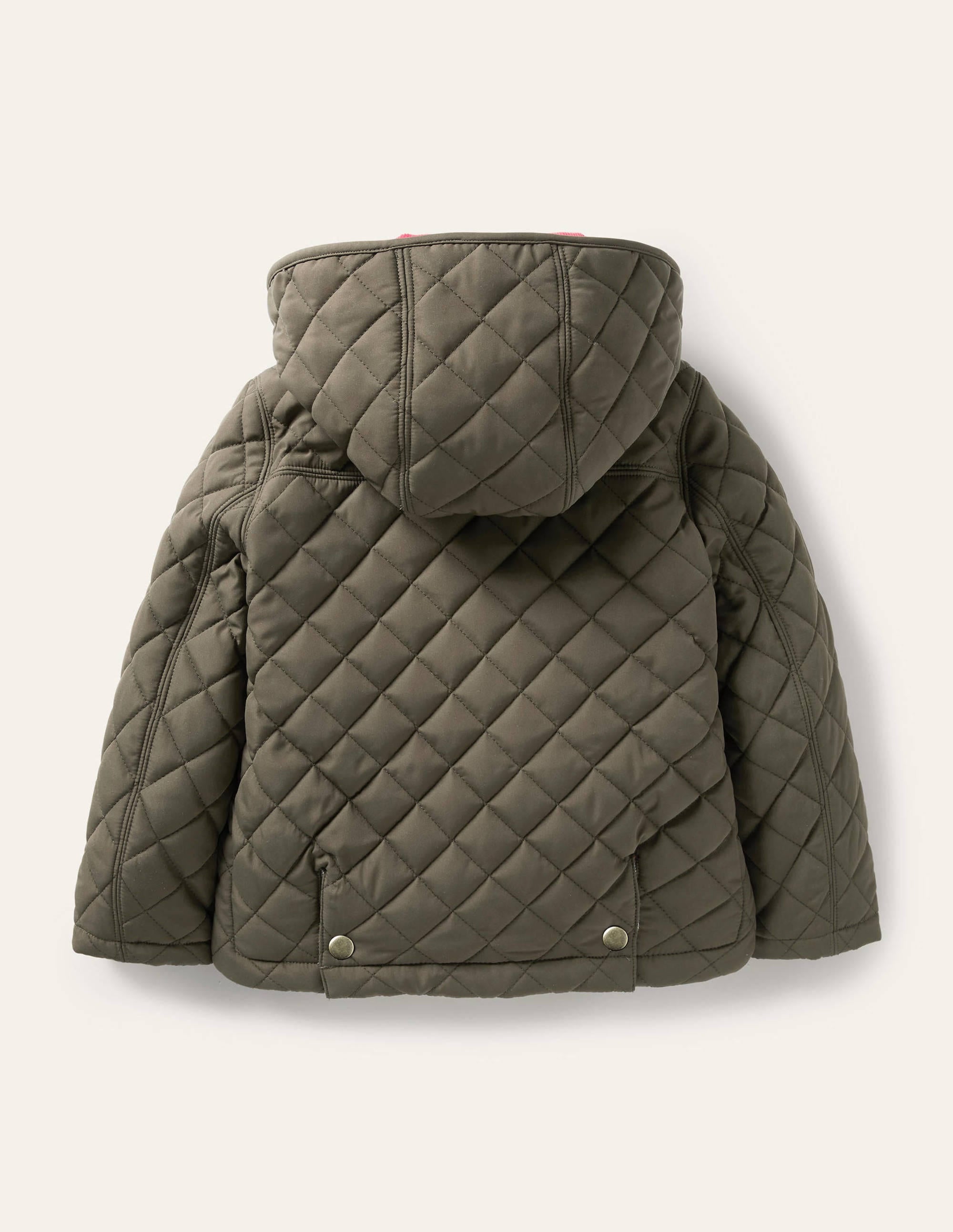 Quilted Jacket-Khaki Green - Image 2