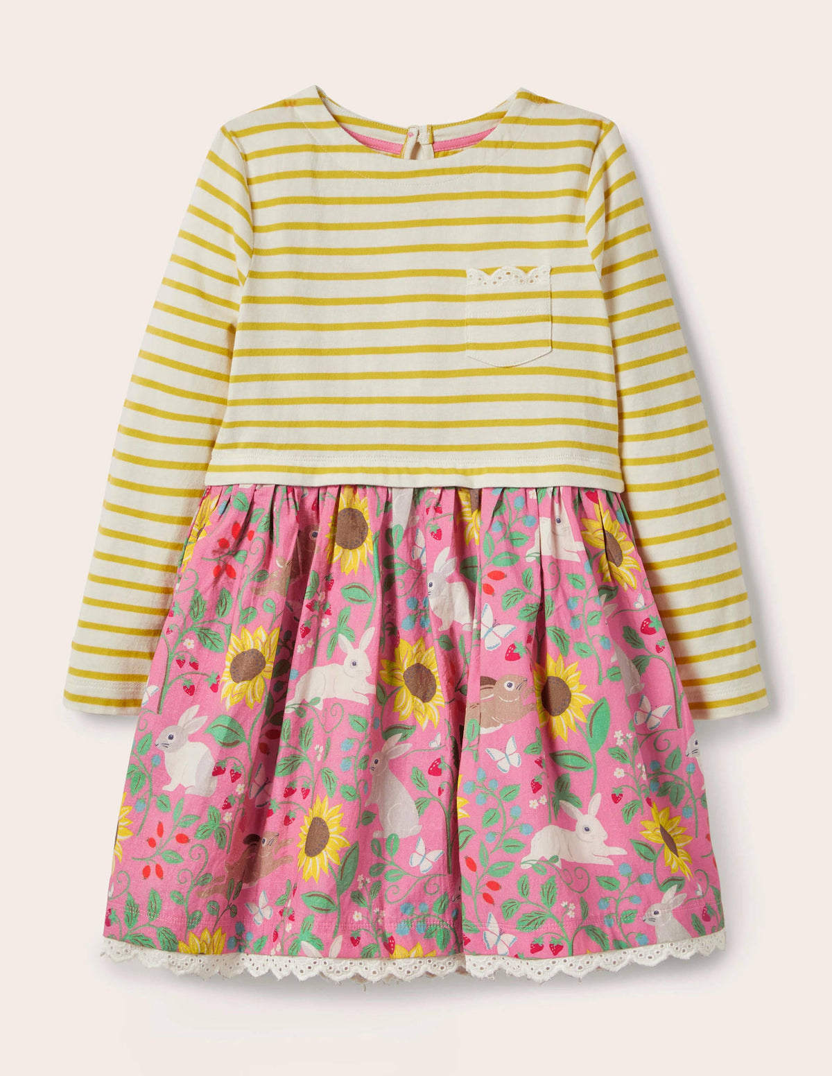 Hotchpotch Dress-Pink Lemonade Berry Patch-1