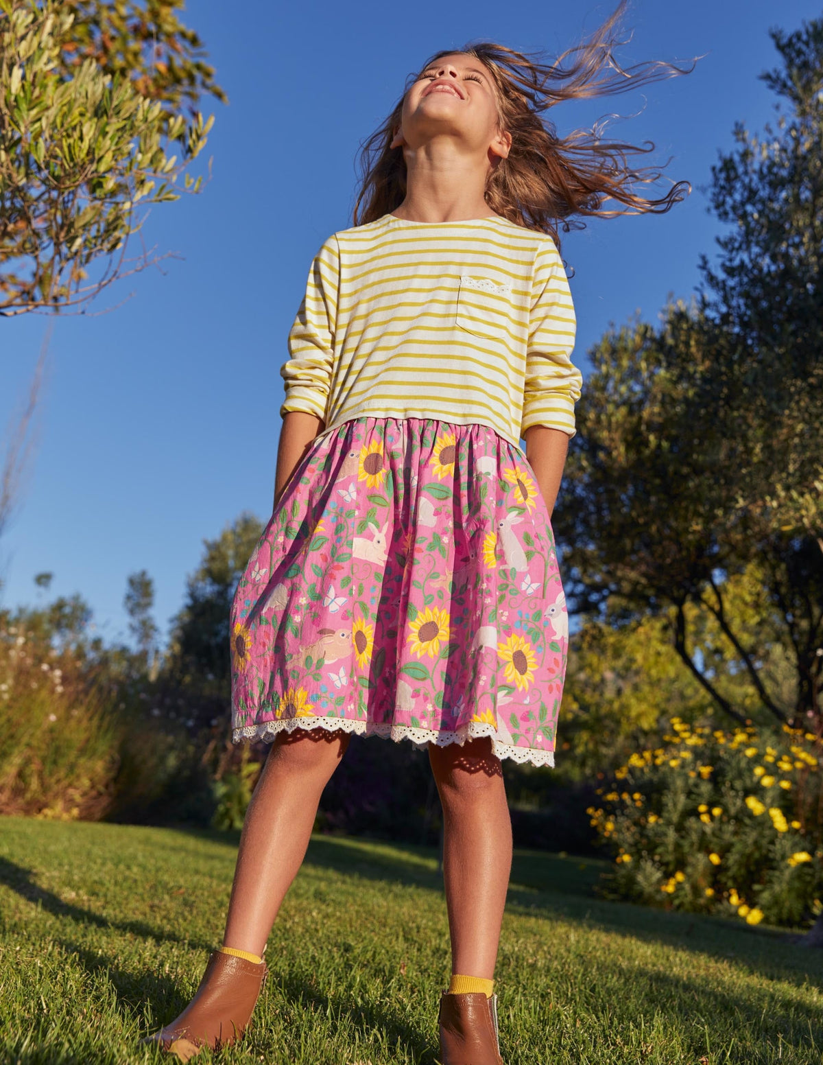 Hotchpotch Dress-Pink Lemonade Berry Patch-5
