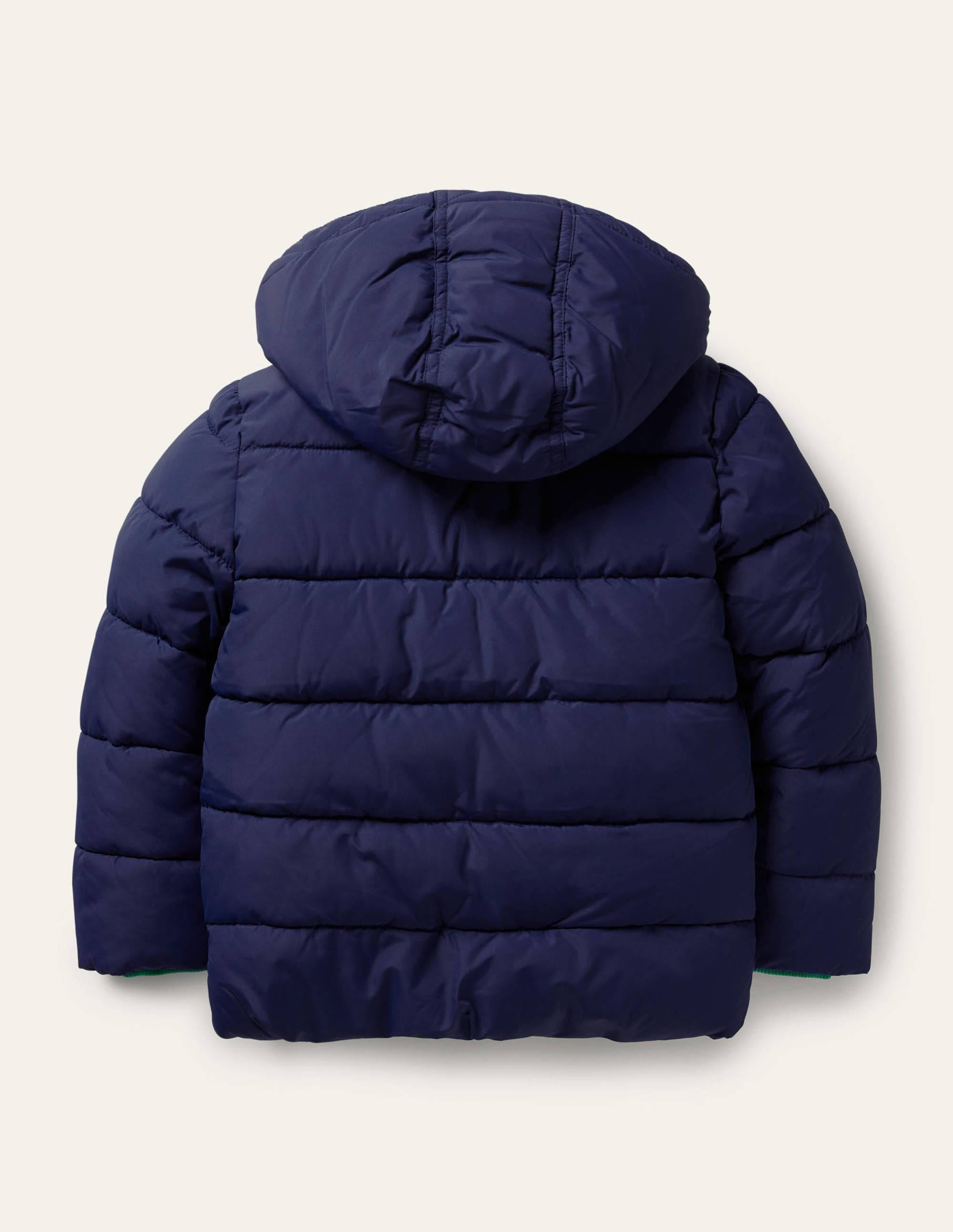 Cosy Padded Jacket-College Navy - Image 2